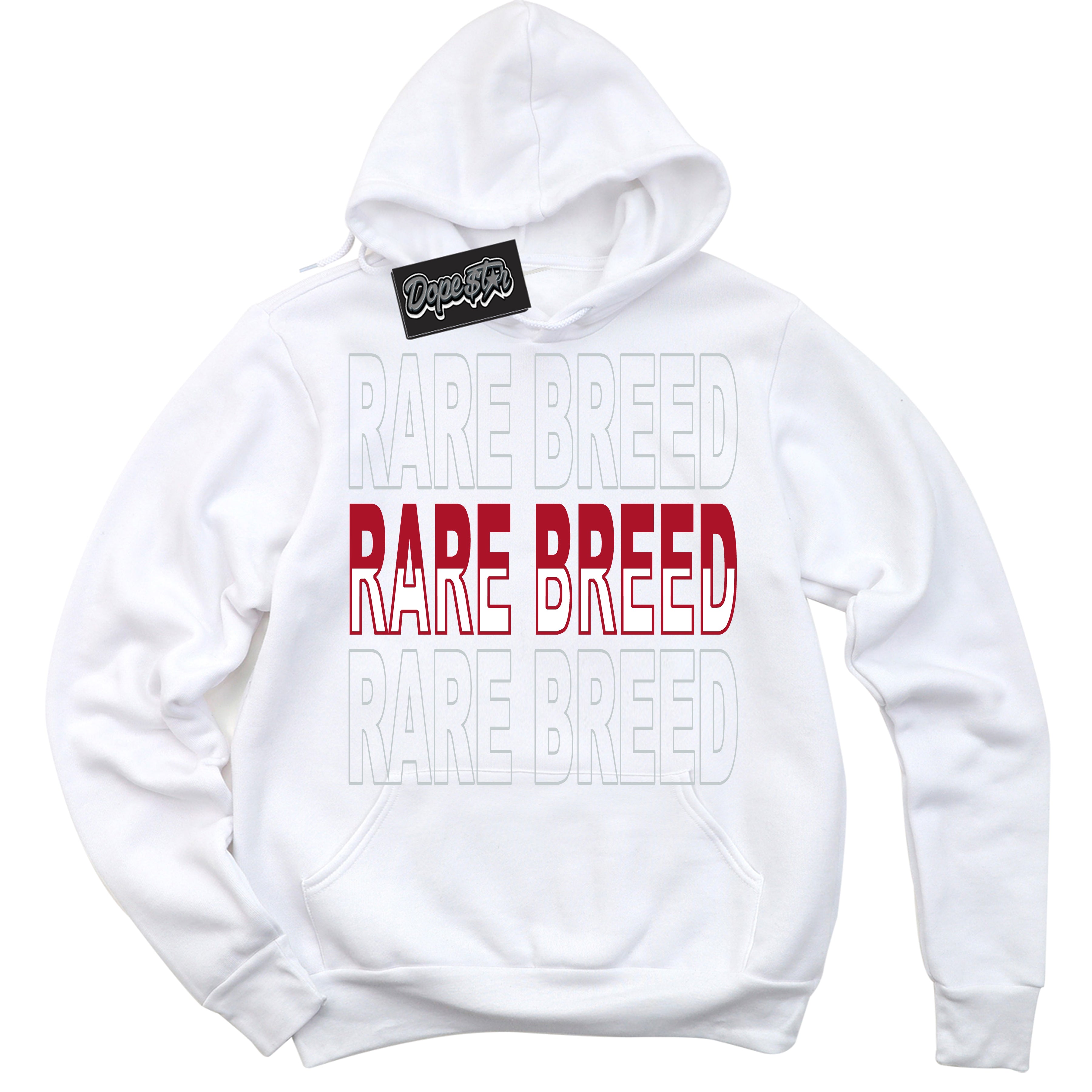 Cool Black Hoodie with “ Rare Breed ”  design that Perfectly Matches  Reverse Ultraman Sneakers.