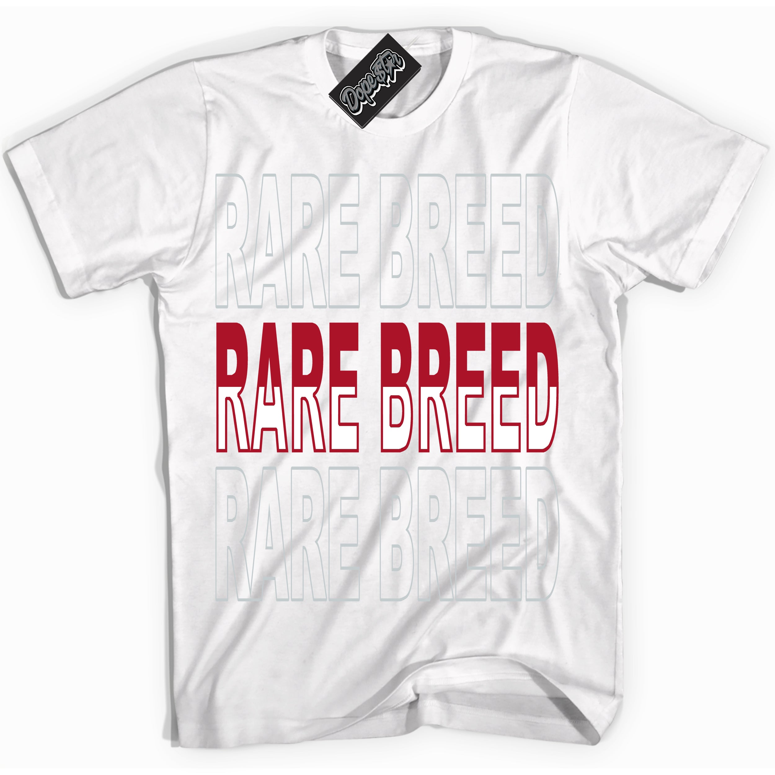 Cool White Shirt with “ Rare Breed” design that perfectly matches Reverse Ultraman Sneakers.