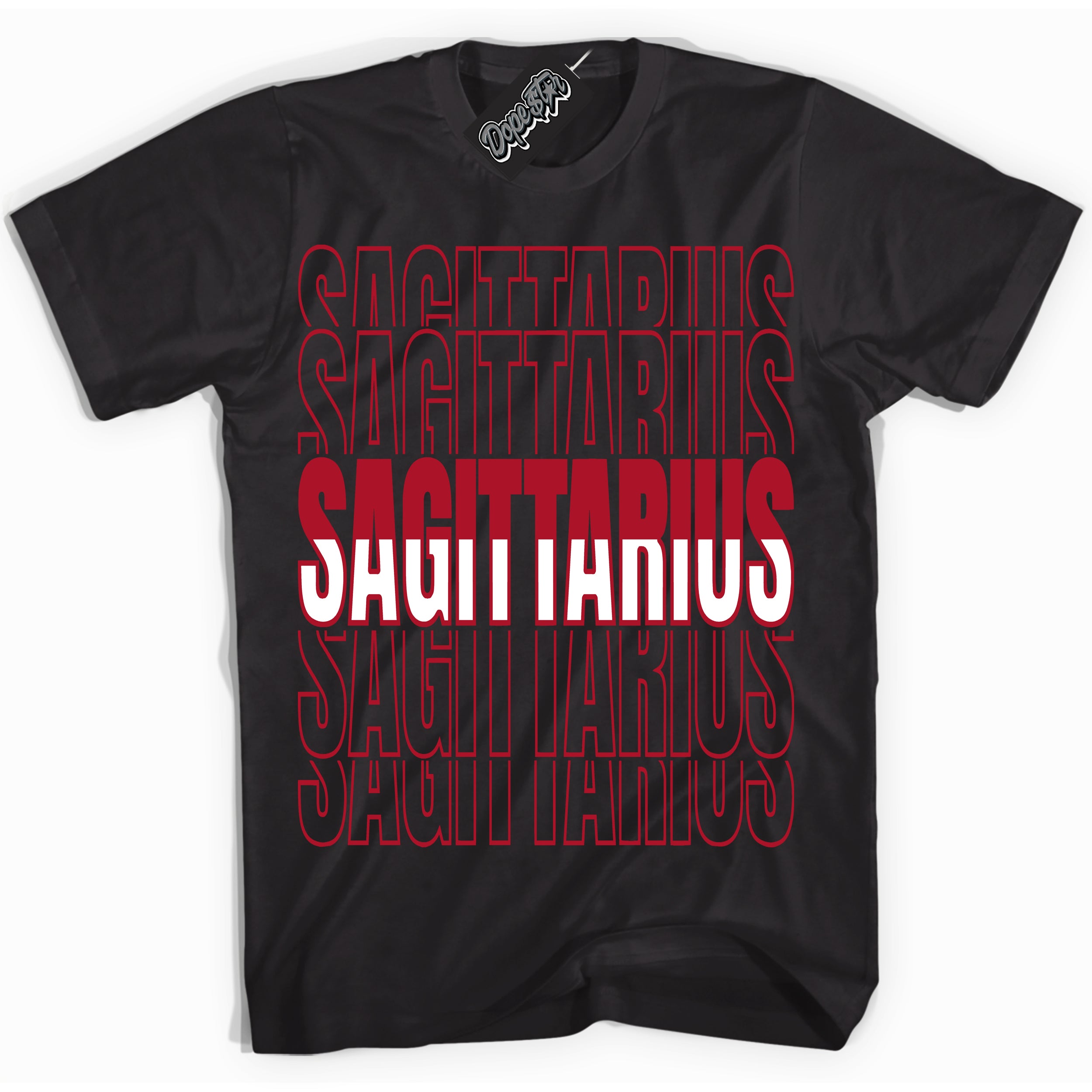 Cool Black Shirt with “ Sagittarius ” design that perfectly matches Reverse Ultraman Sneakers.