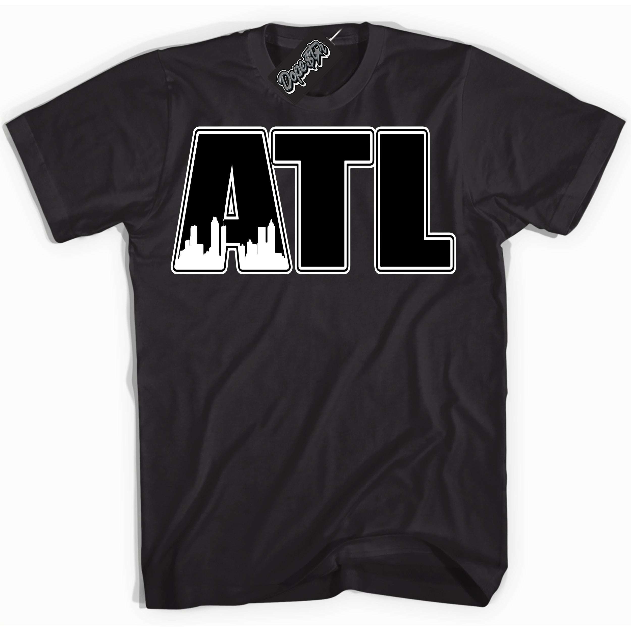 Cool Black Shirt with “Atlanta” design that perfectly matches Suede Panda Dunk.