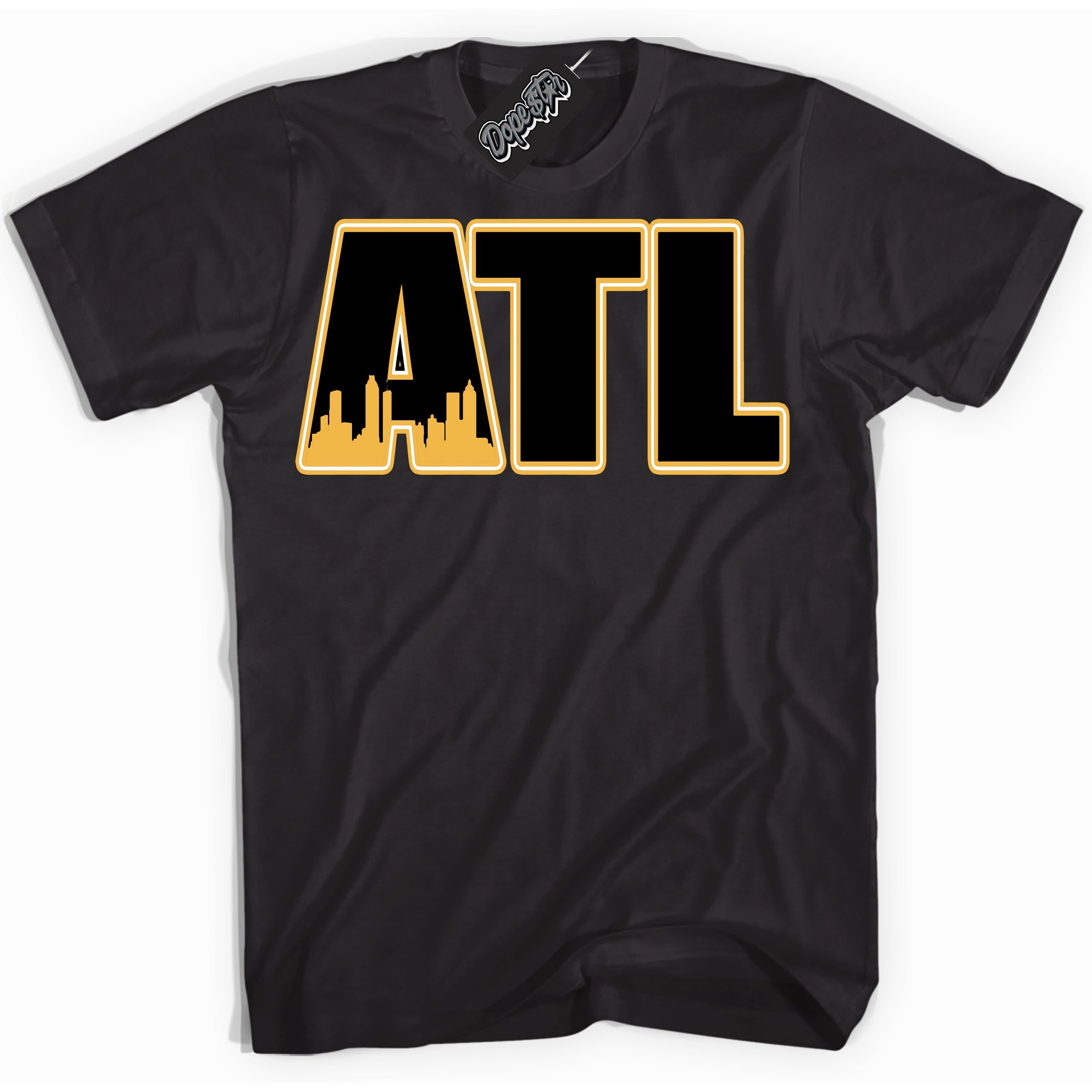 Dunk High Wu-Tang 'Atlanta' Shirt - Black Streetwear Mockup | Sneakerhead T-Shirt Matching Dunk High Wu-Tang | Limited Edition Urban Streetwear for Sneaker Matching OOTD | Outfits that pair perfectly with your ND High Wu-Tang | Sneakerhead Fashion Must-Have Apparel for Men and Women.