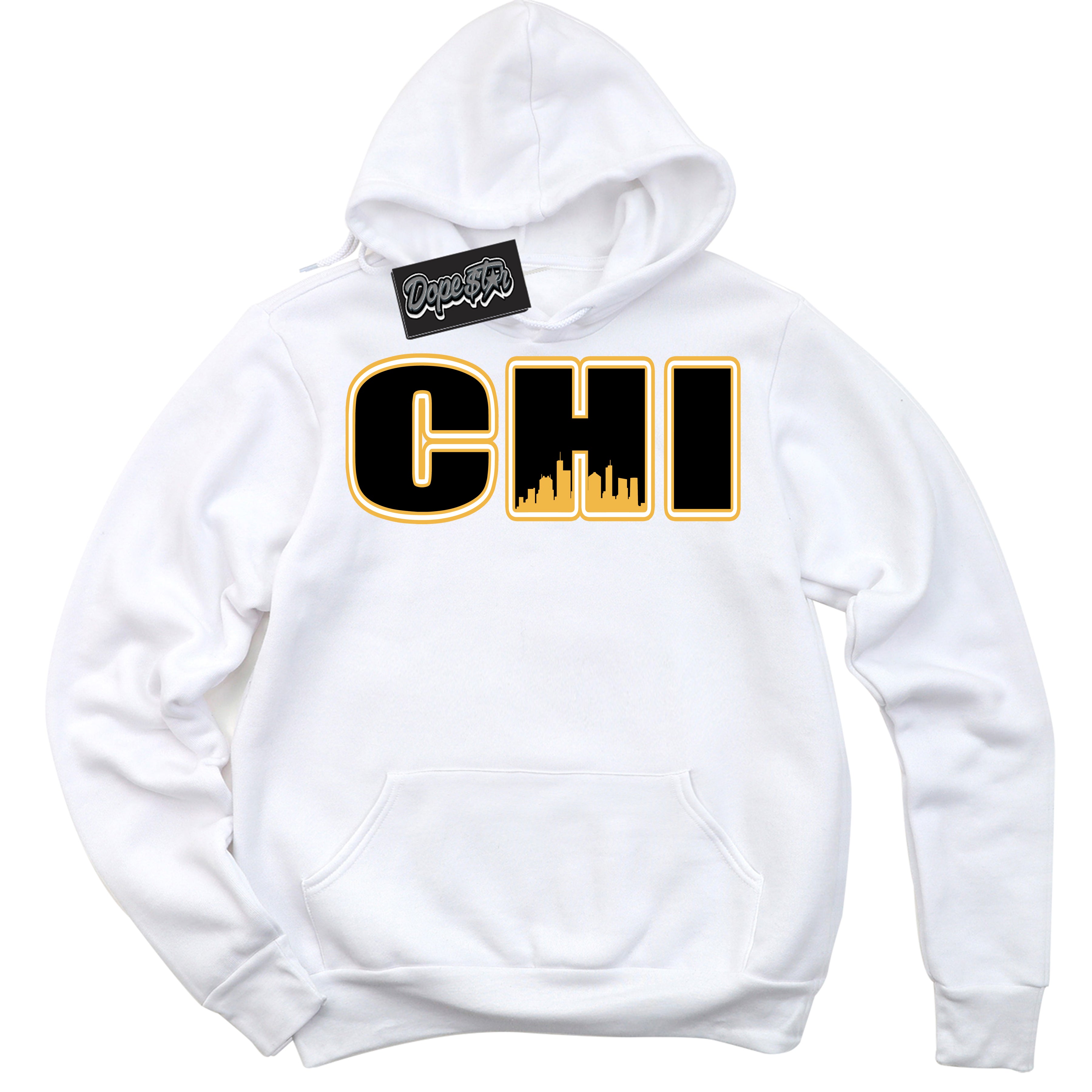 Dunk High Wu-Tang 'Chicago' Hoodie - White Streetwear Mockup | Sneakerhead Sweatshirt Matching Dunk High Wu-Tang | Limited Edition Urban Streetwear for Sneaker Matching OOTD | Outfits that pair perfectly with your ND High Wu-Tang | Sneakerhead Fashion Must-Have Apparel for Men and Women.