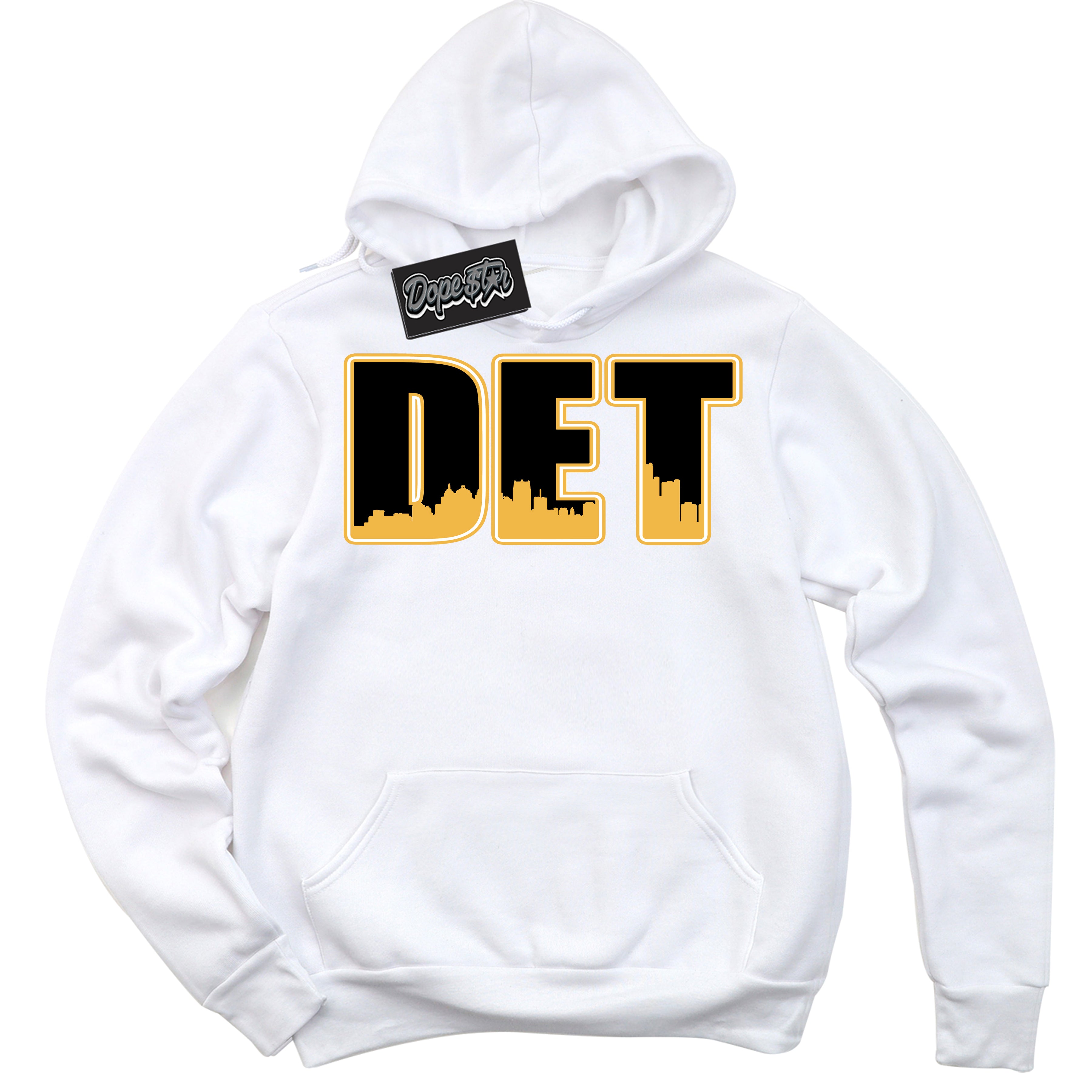 Dunk High Wu-Tang 'Detroit' Hoodie - White Streetwear Mockup | Sneakerhead Sweatshirt Matching Dunk High Wu-Tang | Limited Edition Urban Streetwear for Sneaker Matching OOTD | Outfits that pair perfectly with your ND High Wu-Tang | Sneakerhead Fashion Must-Have Apparel for Men and Women.