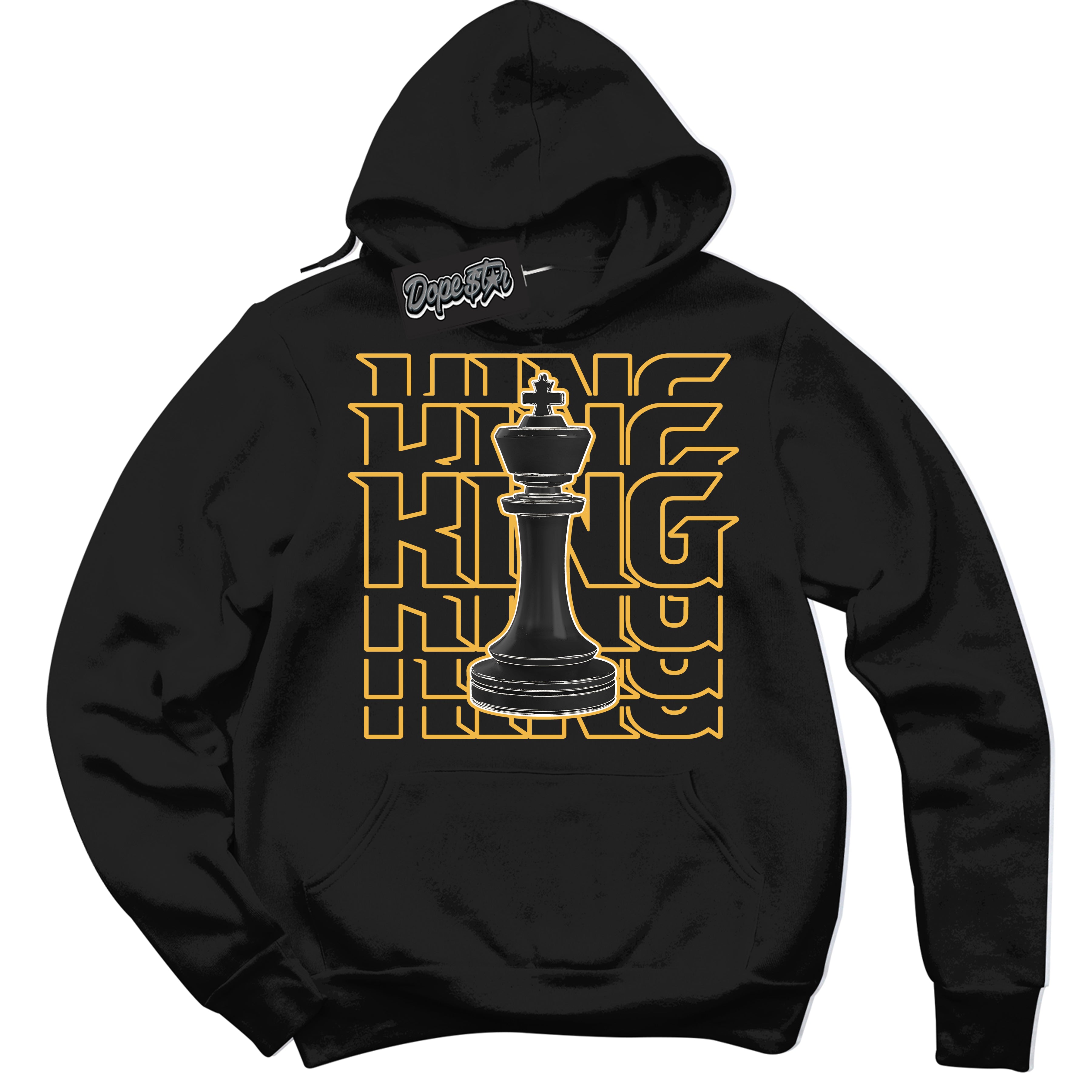 Dunk High Wu-Tang 'King Chess' Hoodie - Black Streetwear Mockup | Sneakerhead Sweatshirt Matching Dunk High Wu-Tang | Limited Edition Urban Streetwear for Sneaker Matching OOTD | Outfits that pair perfectly with your ND High Wu-Tang | Sneakerhead Fashion Must-Have Apparel for Men and Women.