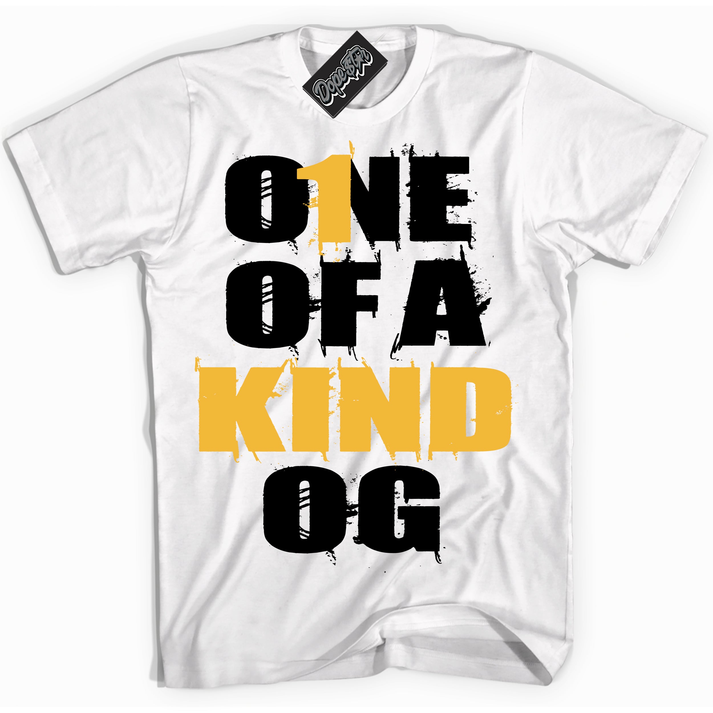 Nike Dunk High Wu-Tang 'One Of A Kind' Shirt - White Streetwear Mockup | Sneakerhead T-Shirt Matching Nike Dunk High Wu-Tang | Limited Edition Urban Streetwear for Sneaker Matching OOTD | Outfits that pair perfectly with your ND High Wu-Tang | Sneakerhead Fashion Must-Have Apparel for Men and Women