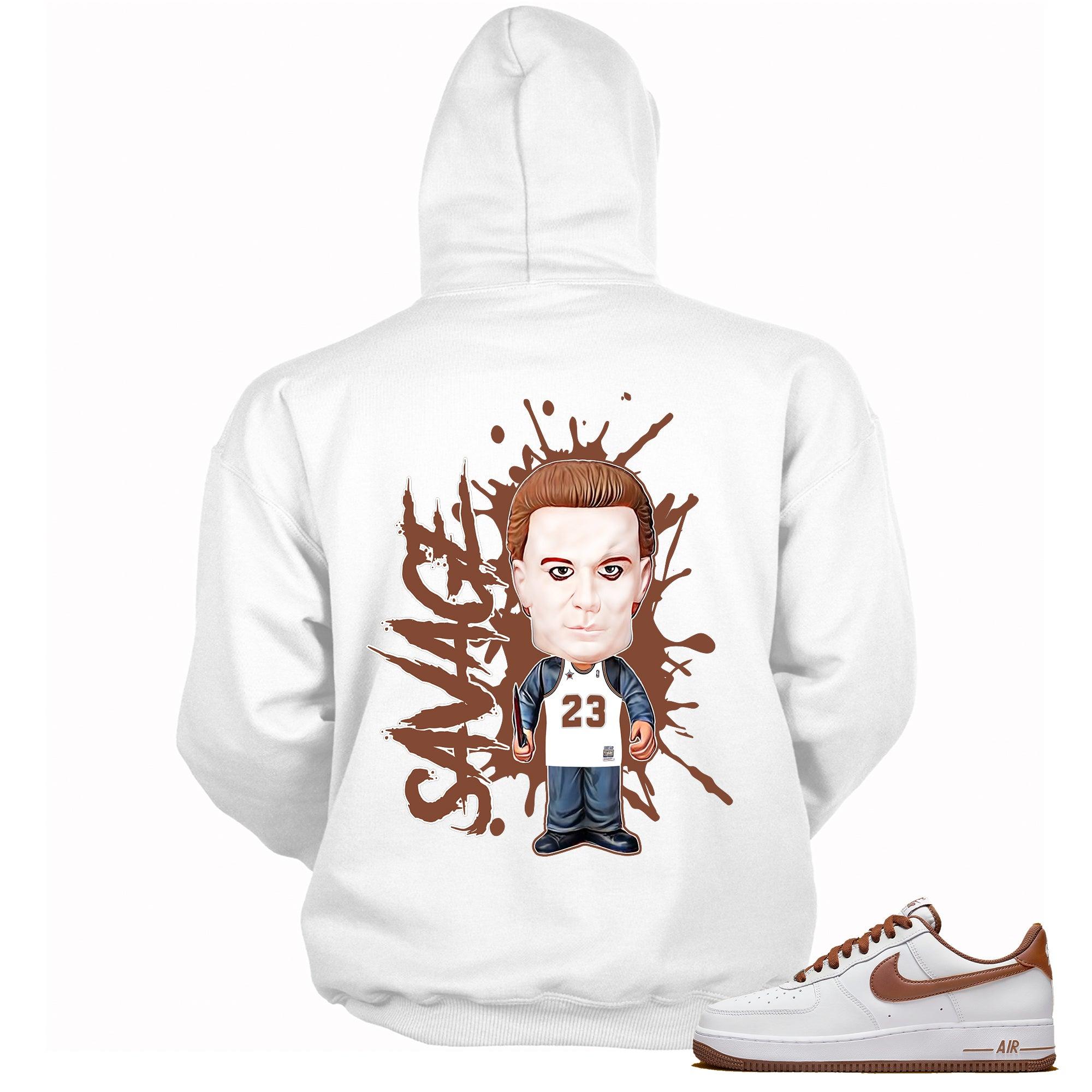 Air Force 1s Low Pecan Hoodie Savage - Sneaker Shirts Outlet