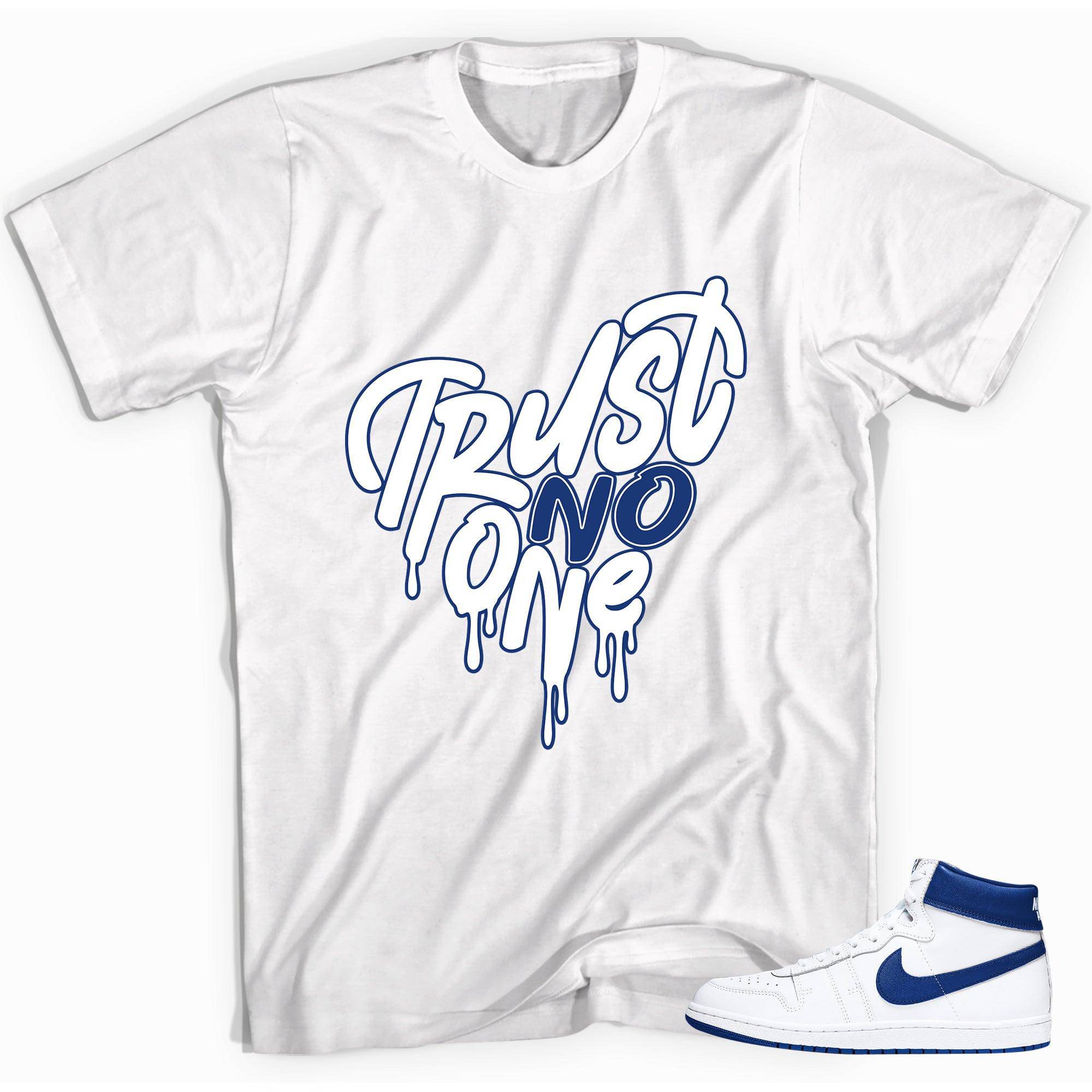 Air Ship A Ma Maniere Game Royal Shirt Trust No One Heart - Sneaker Shirts Outlet