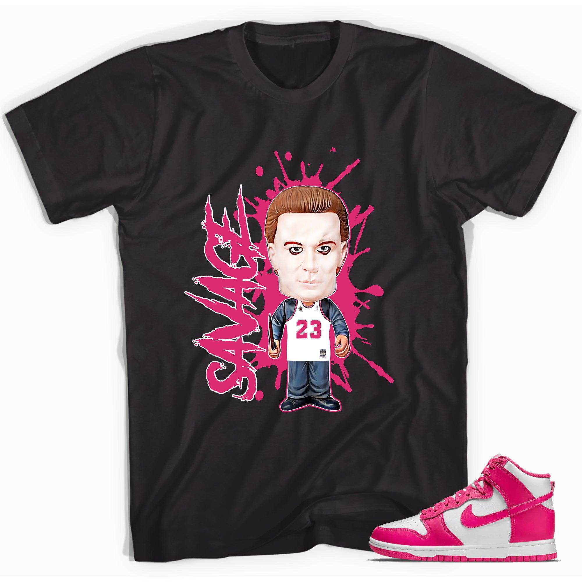 Dunks High Pink Prim Shirt Savage - Sneaker Shirts Outlet