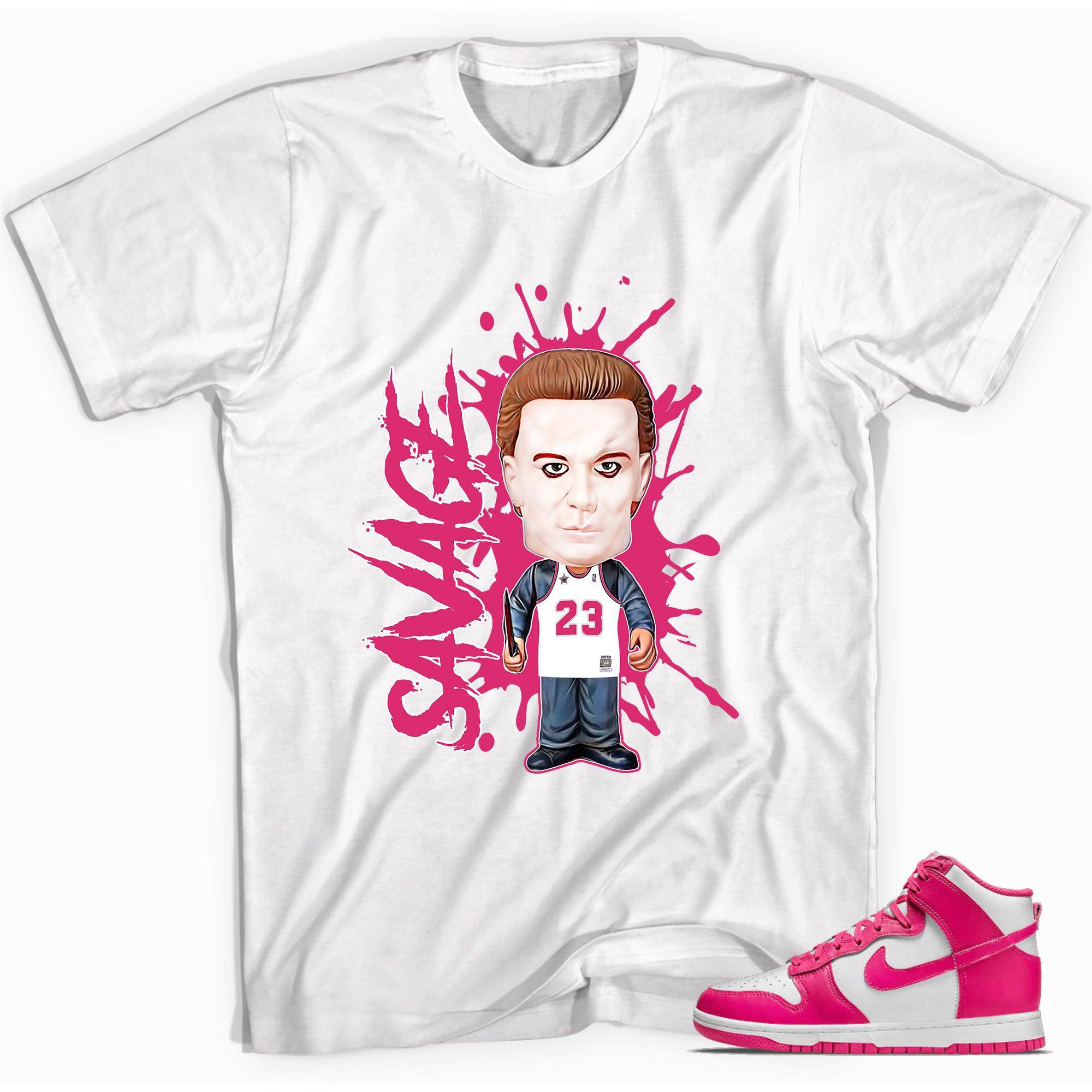 Dunks High Pink Prim Shirt Savage - Sneaker Shirts Outlet