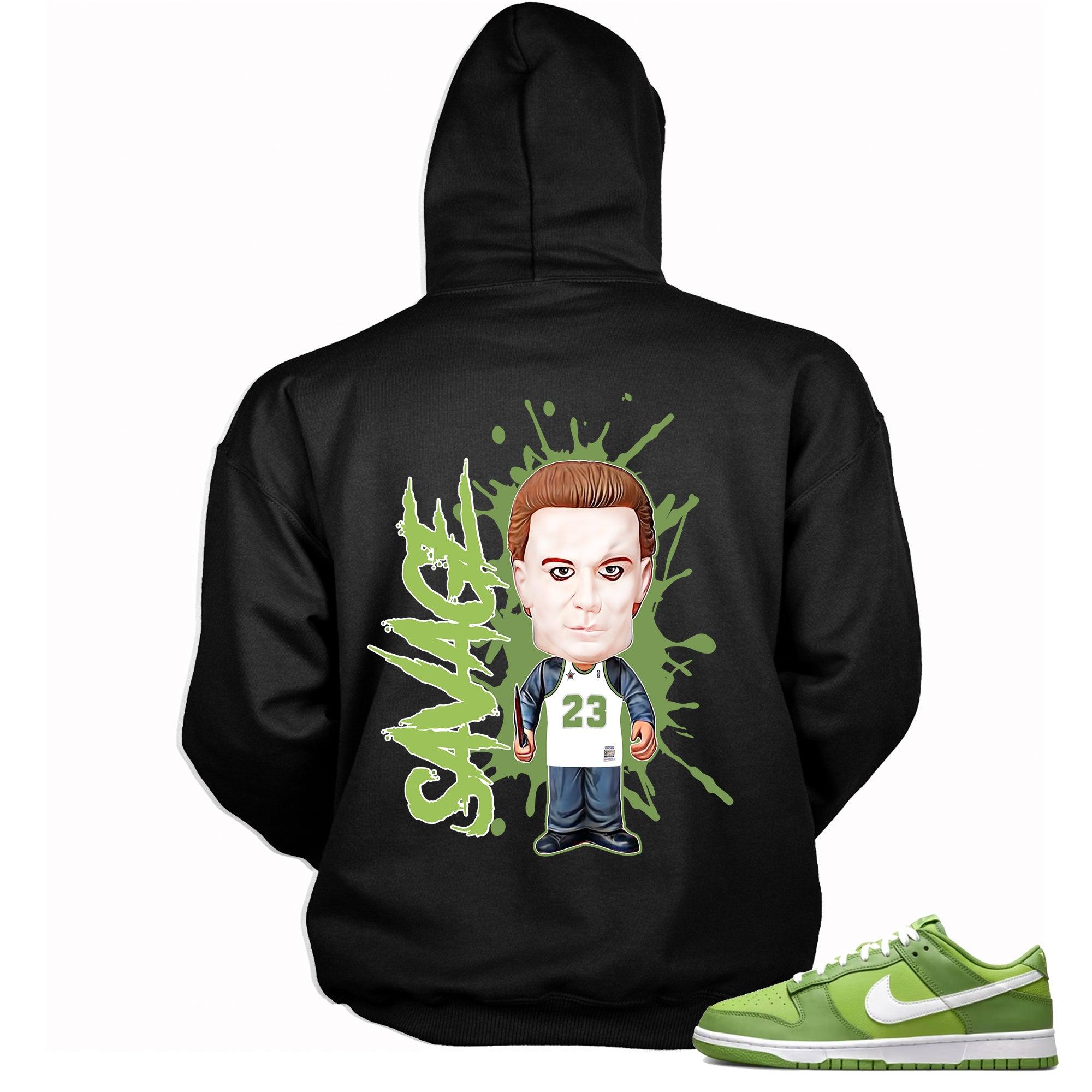 Dunks Low Chlorophyll Hoodie Savage