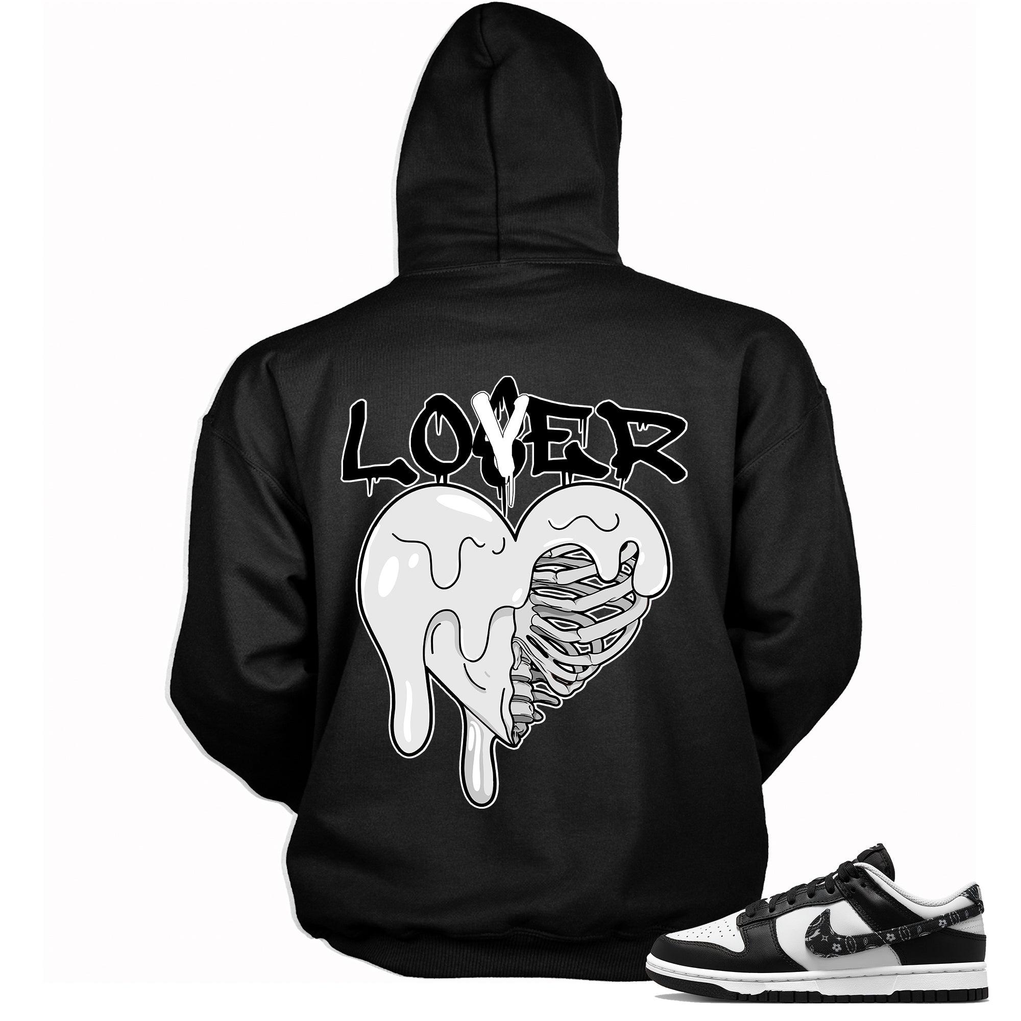 Dunk Low Essential Black Paisley Hoodie Lover - Sneaker Shirts Outlet