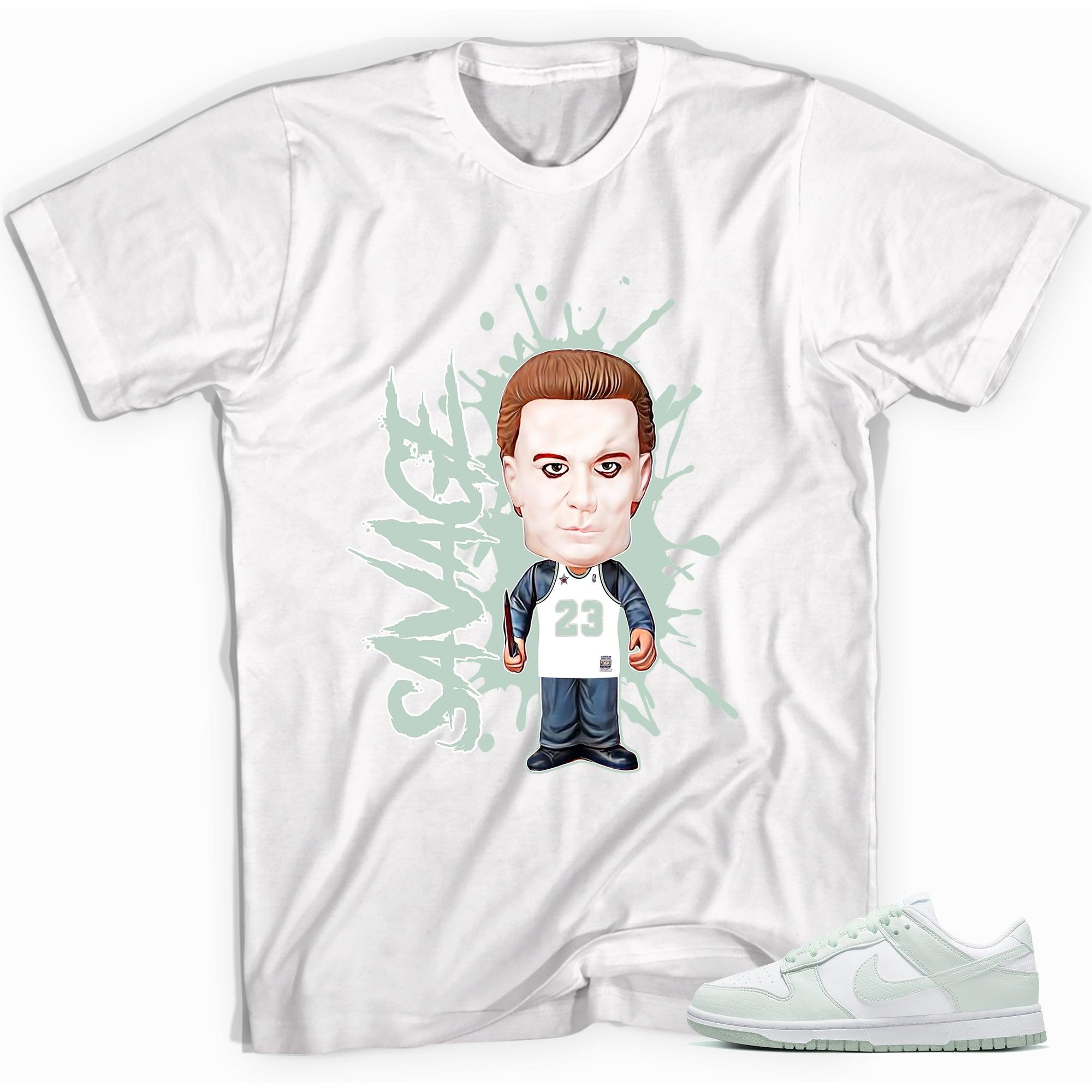 Dunks Low Next Nature White Mint Shirt Savage - Sneaker Shirts Outlet