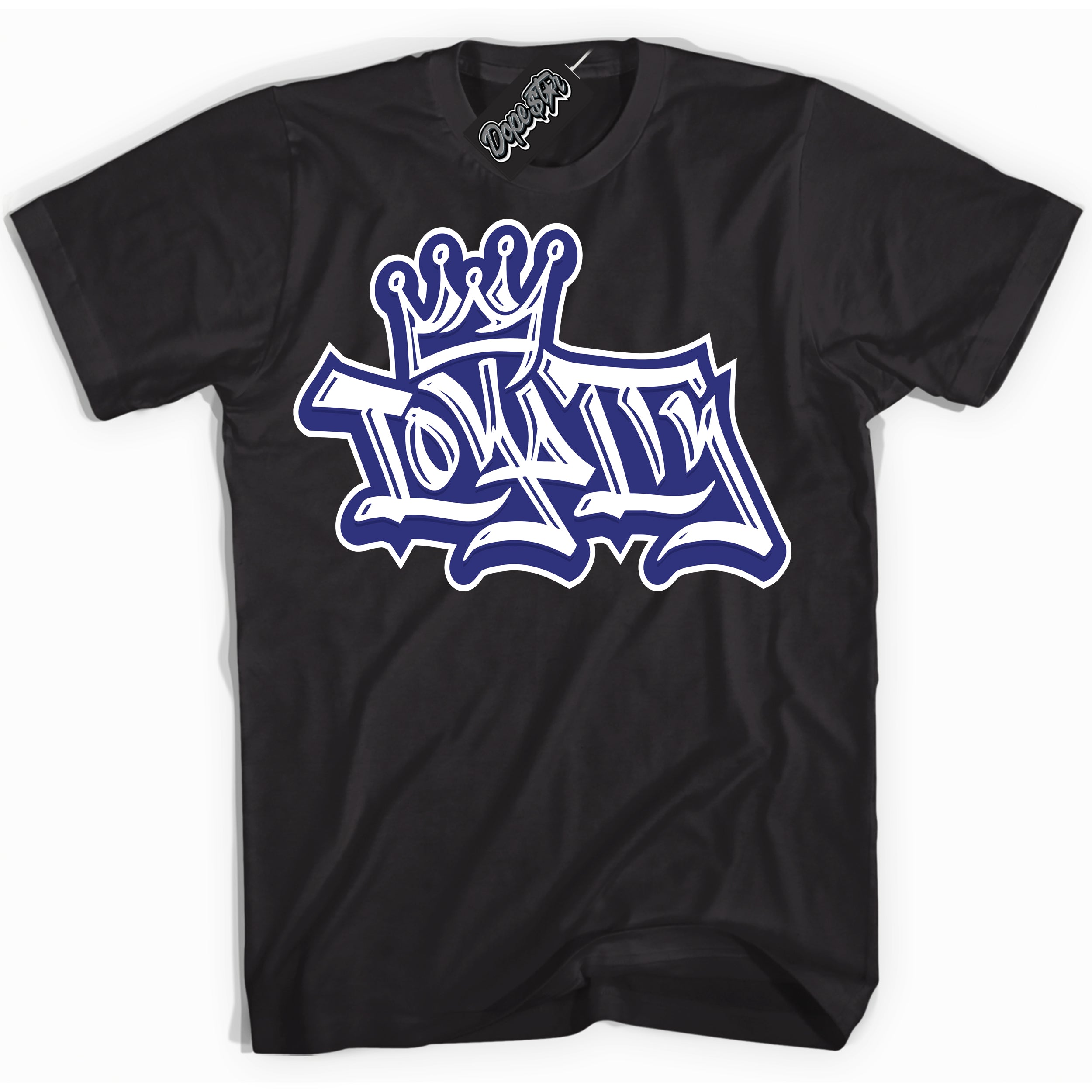 Cool Black Shirt with “ Loyalty Crown ” design that perfectly matches Concord Dunk.
