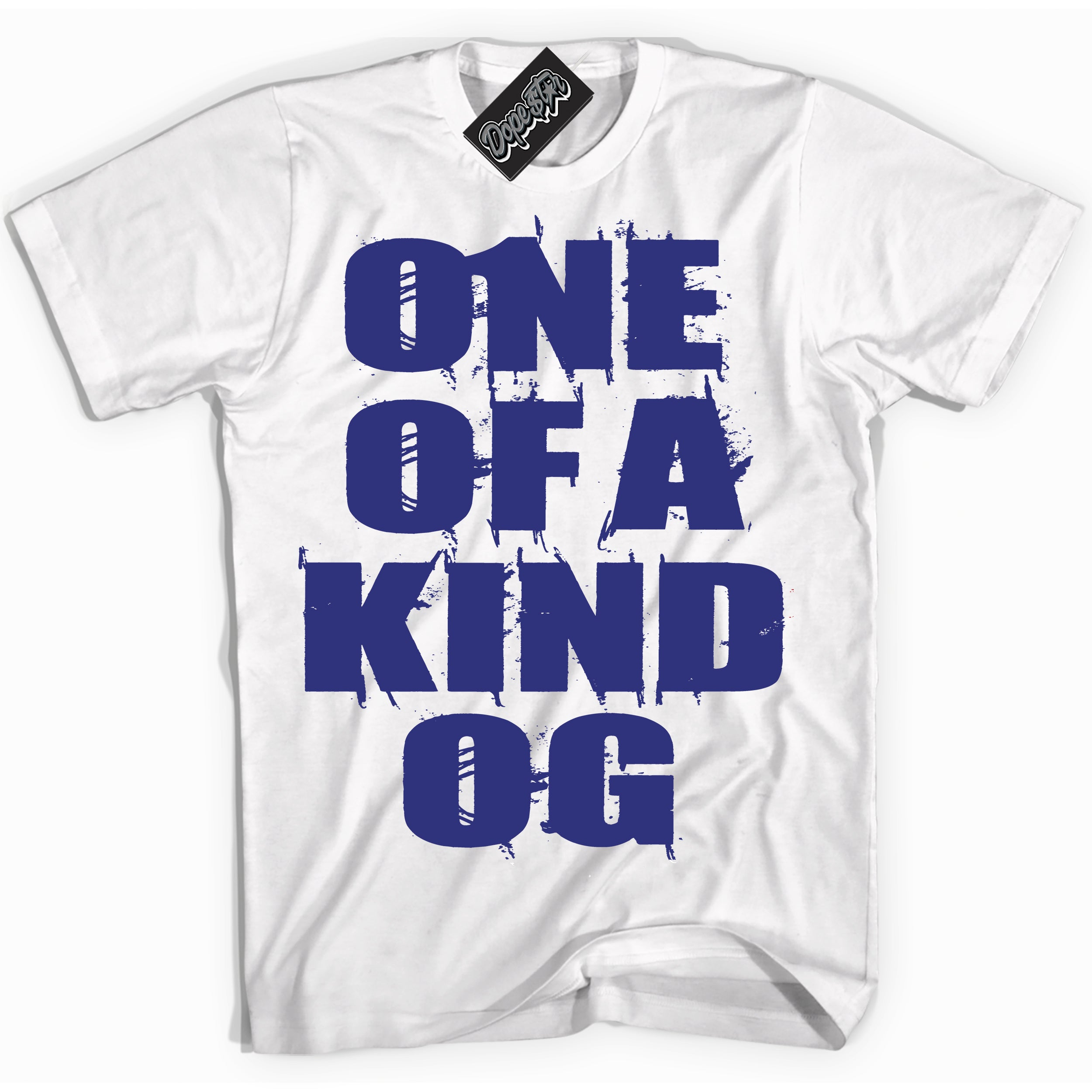 Cool White Shirt with “ One Of A Kind ” design that perfectly matches Concord Dunk.
