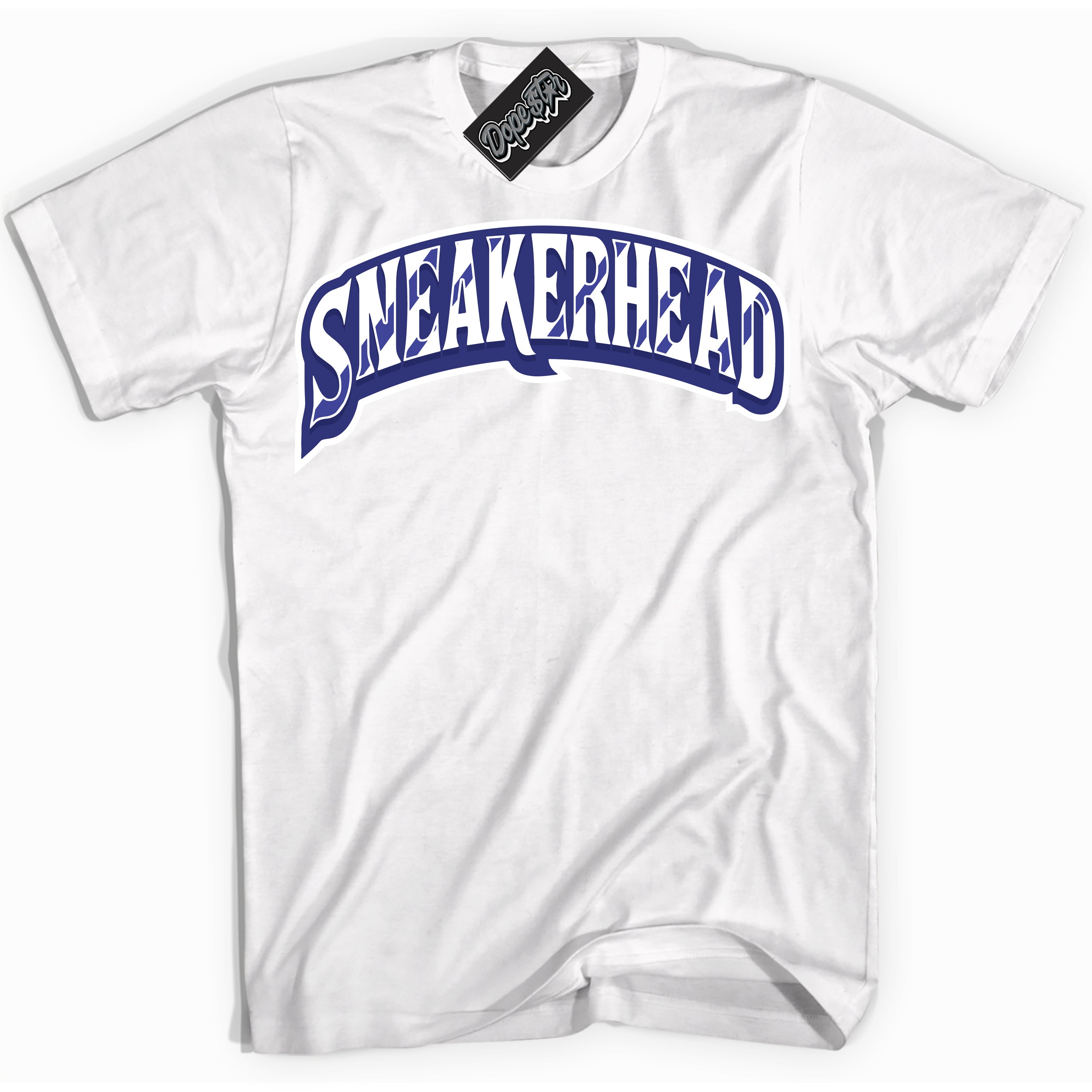 Cool White Shirt with “ Sneakerhead ” design that perfectly matches Concord Dunk.
