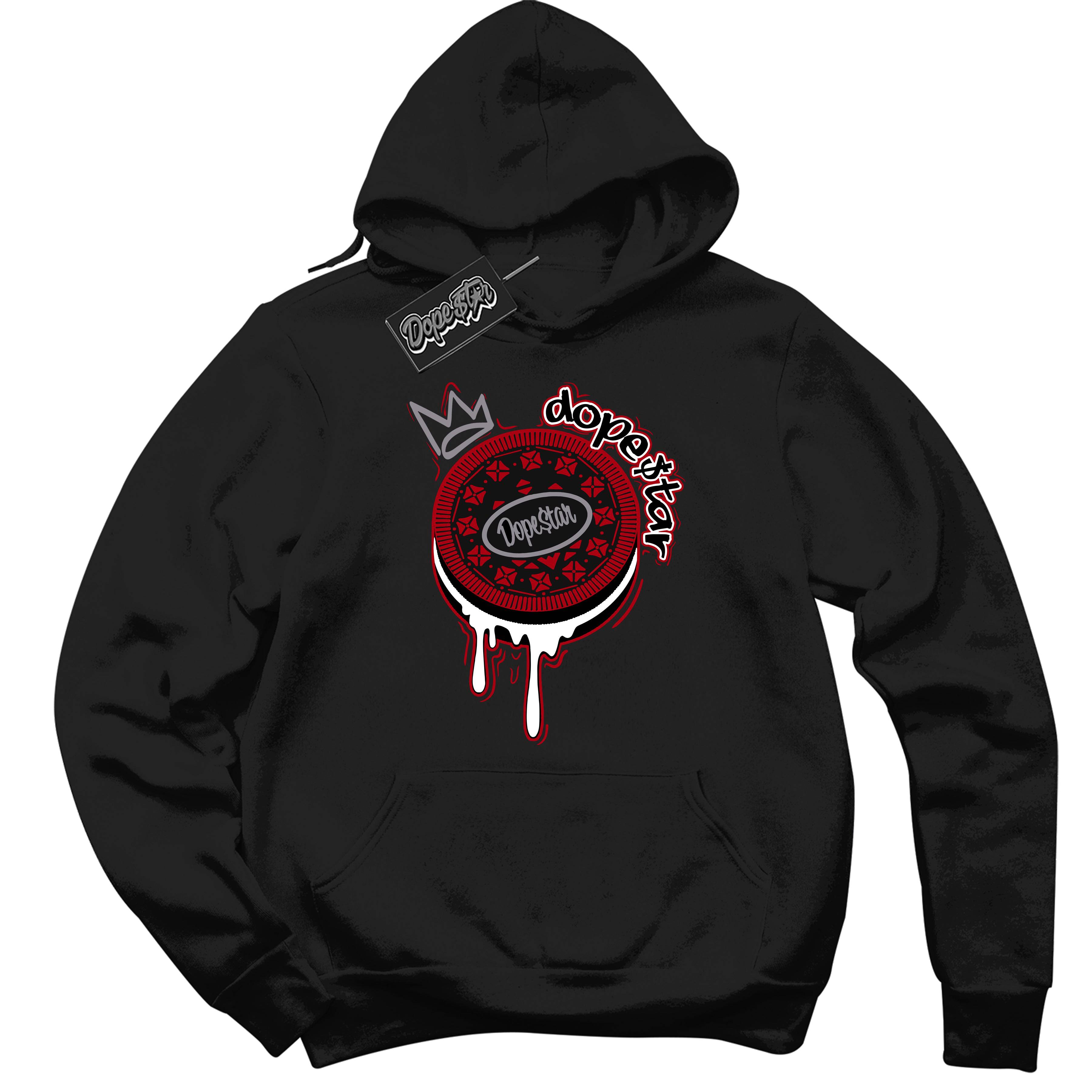 Bred Reimagined 4s DopeStar Hoodie Oreo DS Graphic