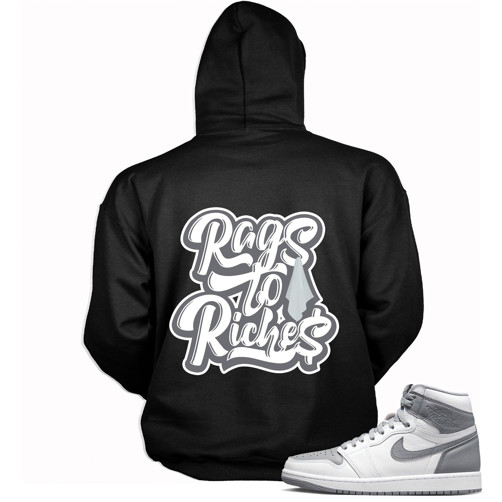 High Stealth 1s DopeStar Hoodie Rags to Riches - Sneaker Shirts Outlet