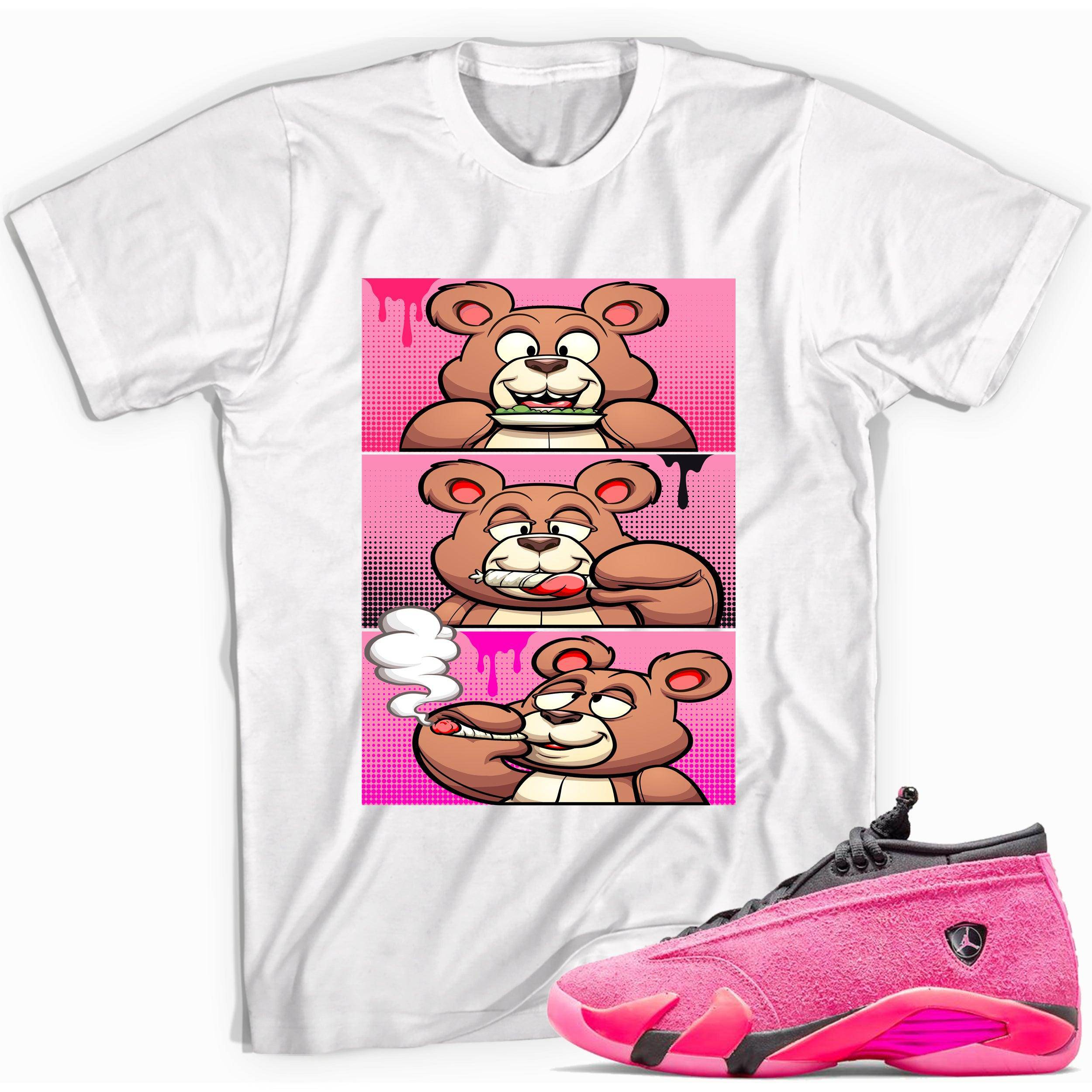 14s Low Shocking Pink Shirt Roll It Lick It Smoke It