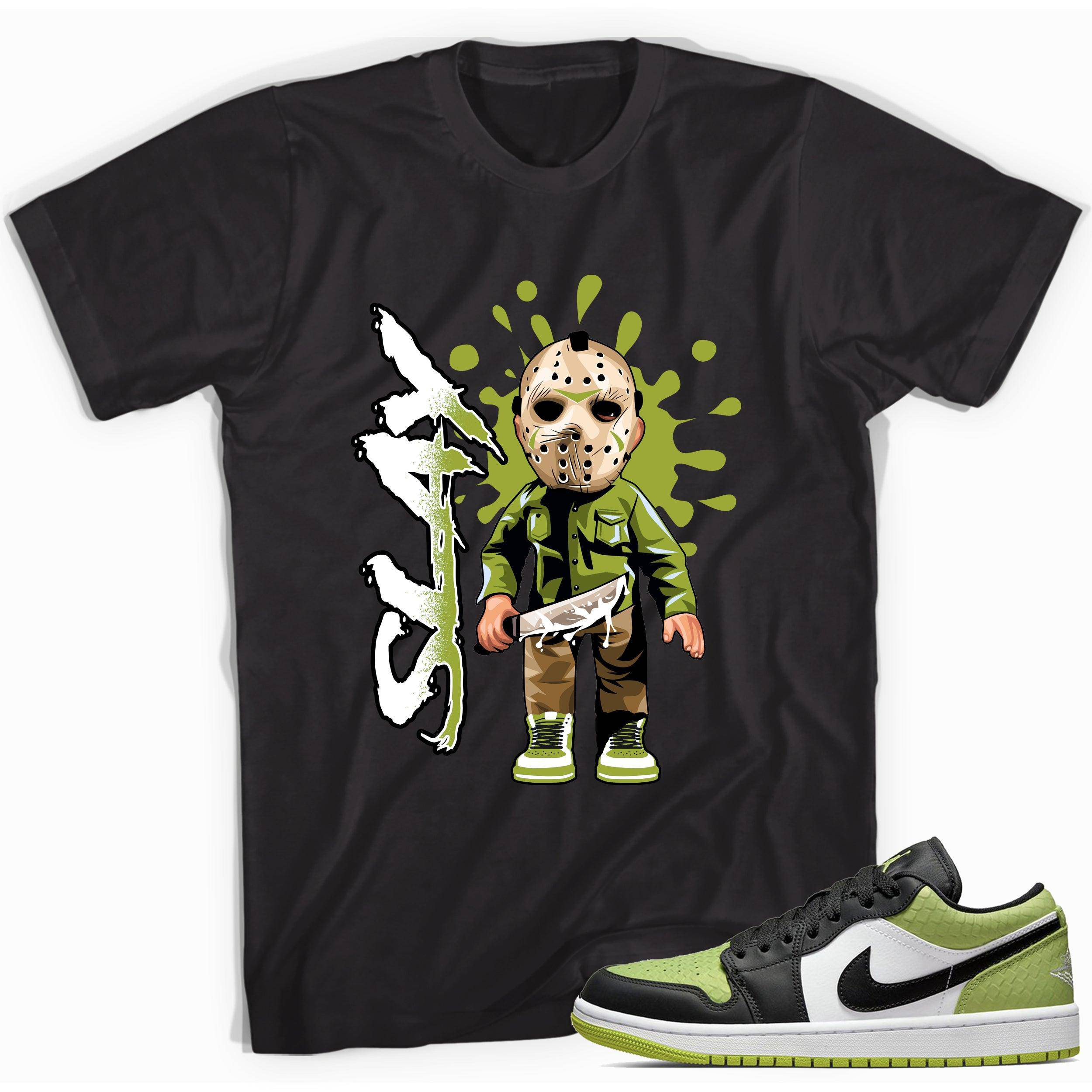 1 Low Snakeskin Vivid Green Shirt Slay - Sneaker Shirts Outlet