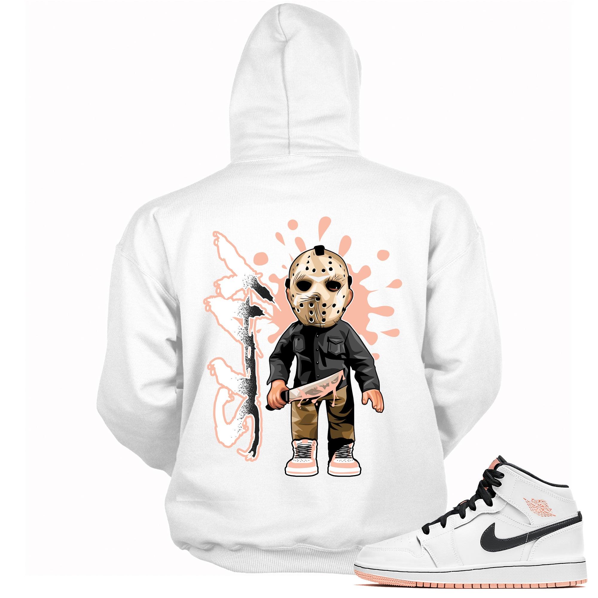 1 Mid Arctic Orange Hoodie Slay - Sneaker Shirts Outlet