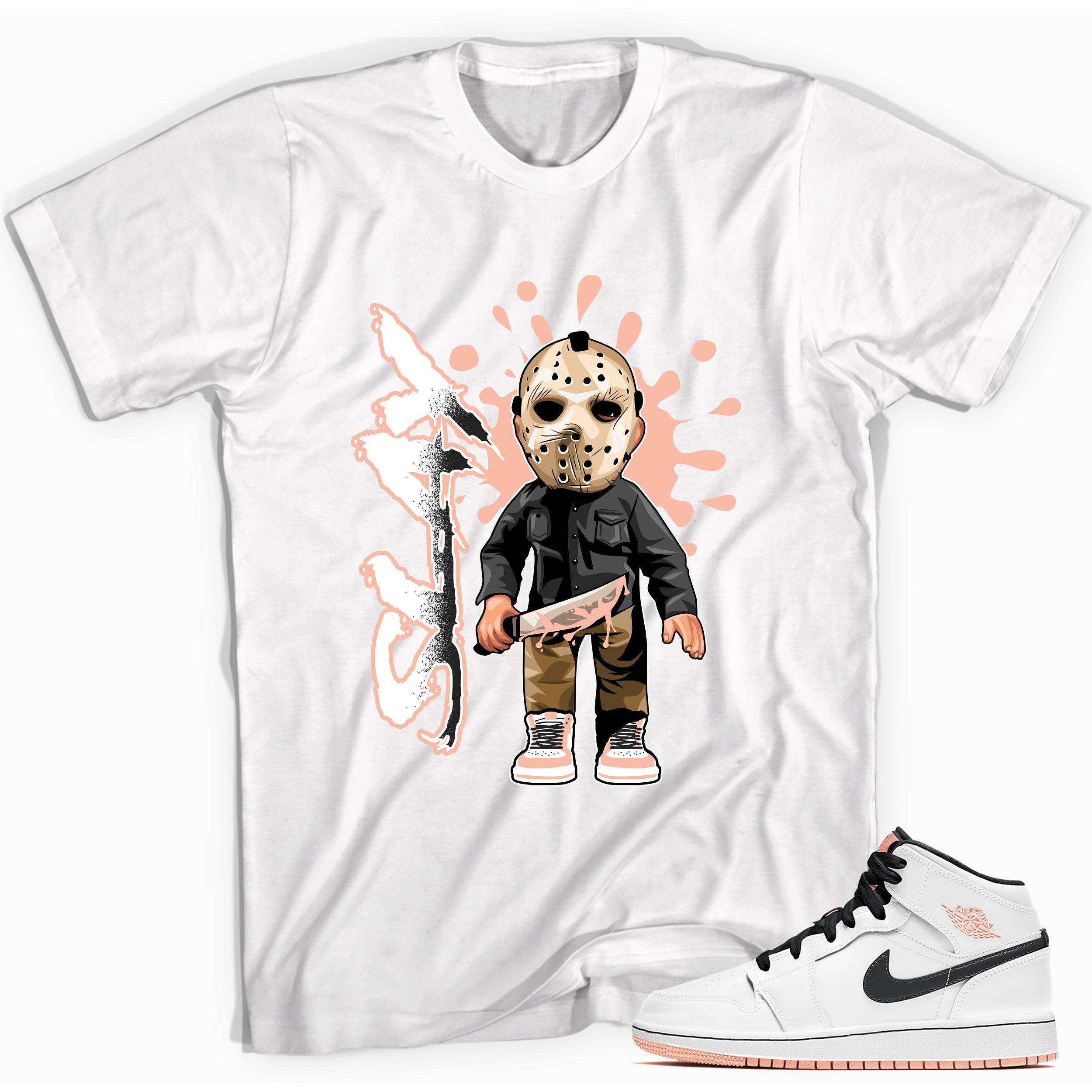 1 Mid Arctic Orange Shirt Slay - Sneaker Shirts Outlet