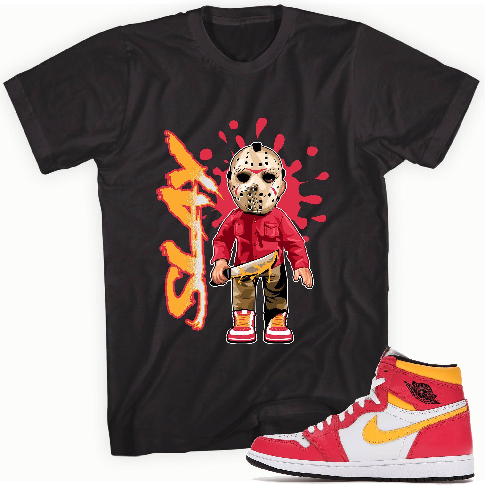 1 Retro High Light Fusion Red Shirt - Slay - Sneaker Shirts Outlet