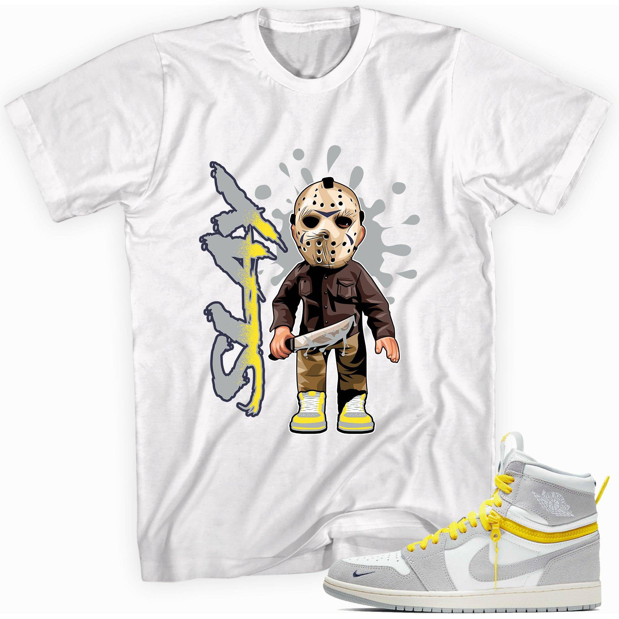 1s Switch Light Smoke Grey Yellow Shirt Slay - Sneaker Shirts Outlet