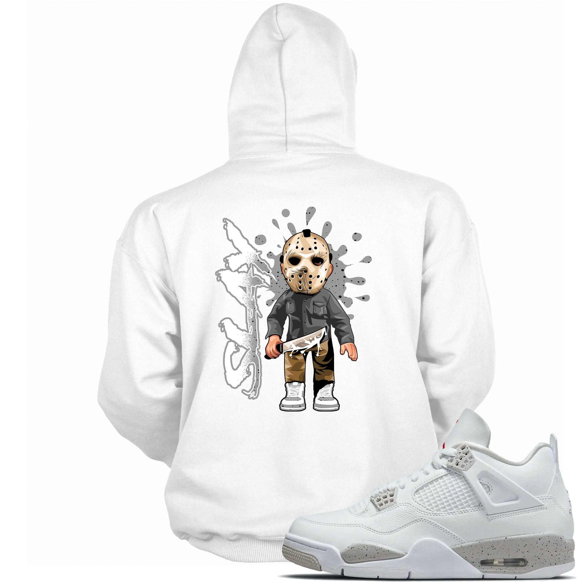 4 White Oreo (2021) Hoodie Slay - Sneaker Shirts Outlet