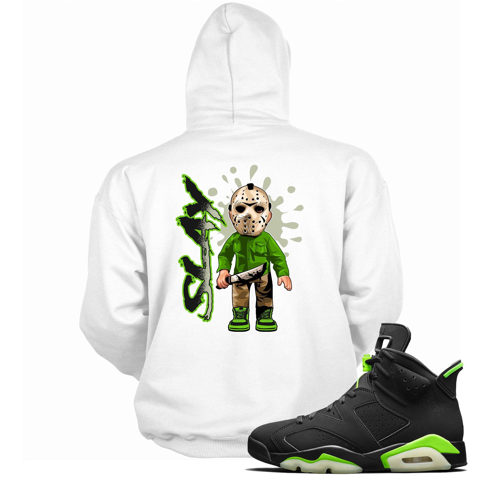 6 Electric Green Hoodie Slay - Sneaker Shirts Outlet