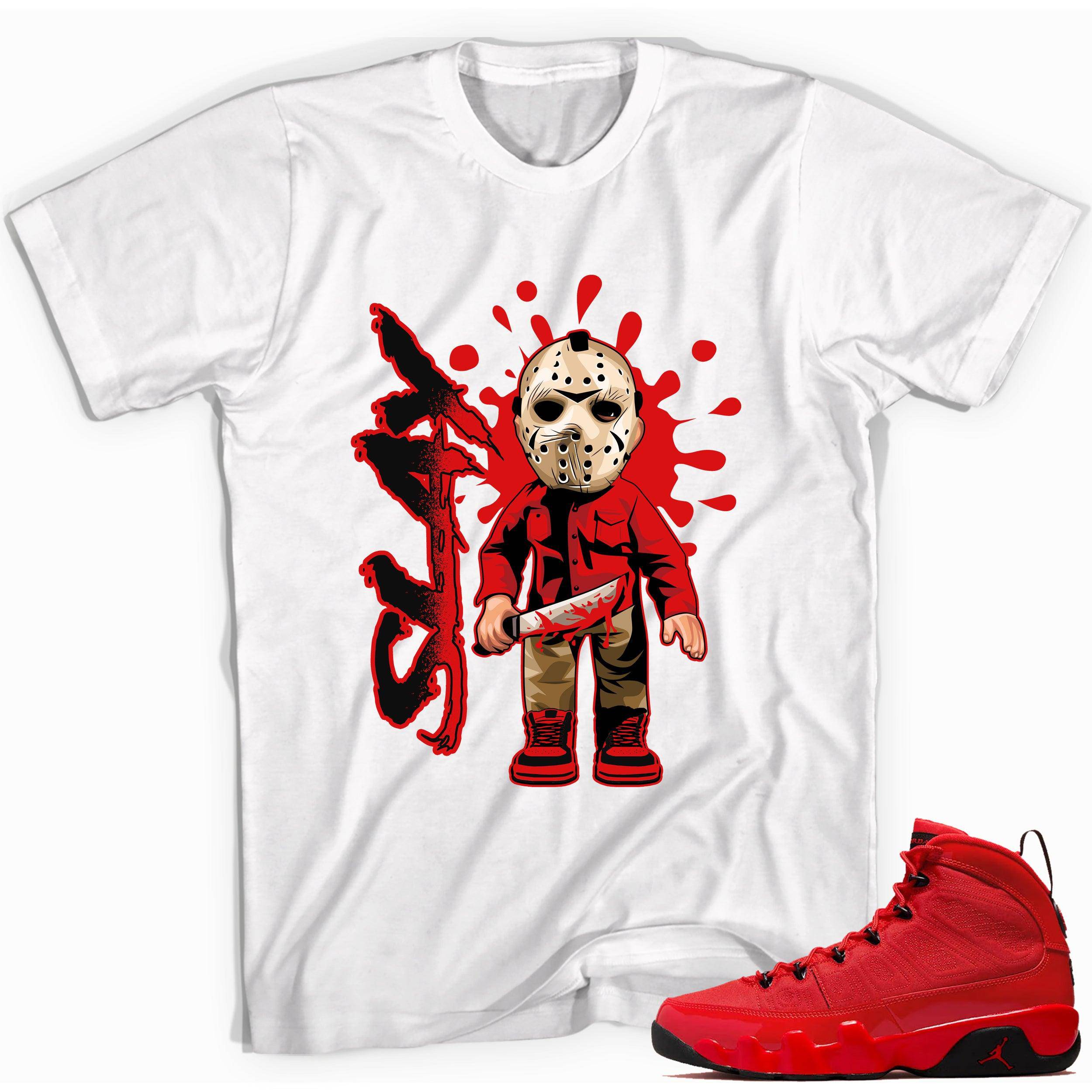 Air Jordan 9s Retro Chile Red Shirt – Slay - Sneaker Shirts Outlet