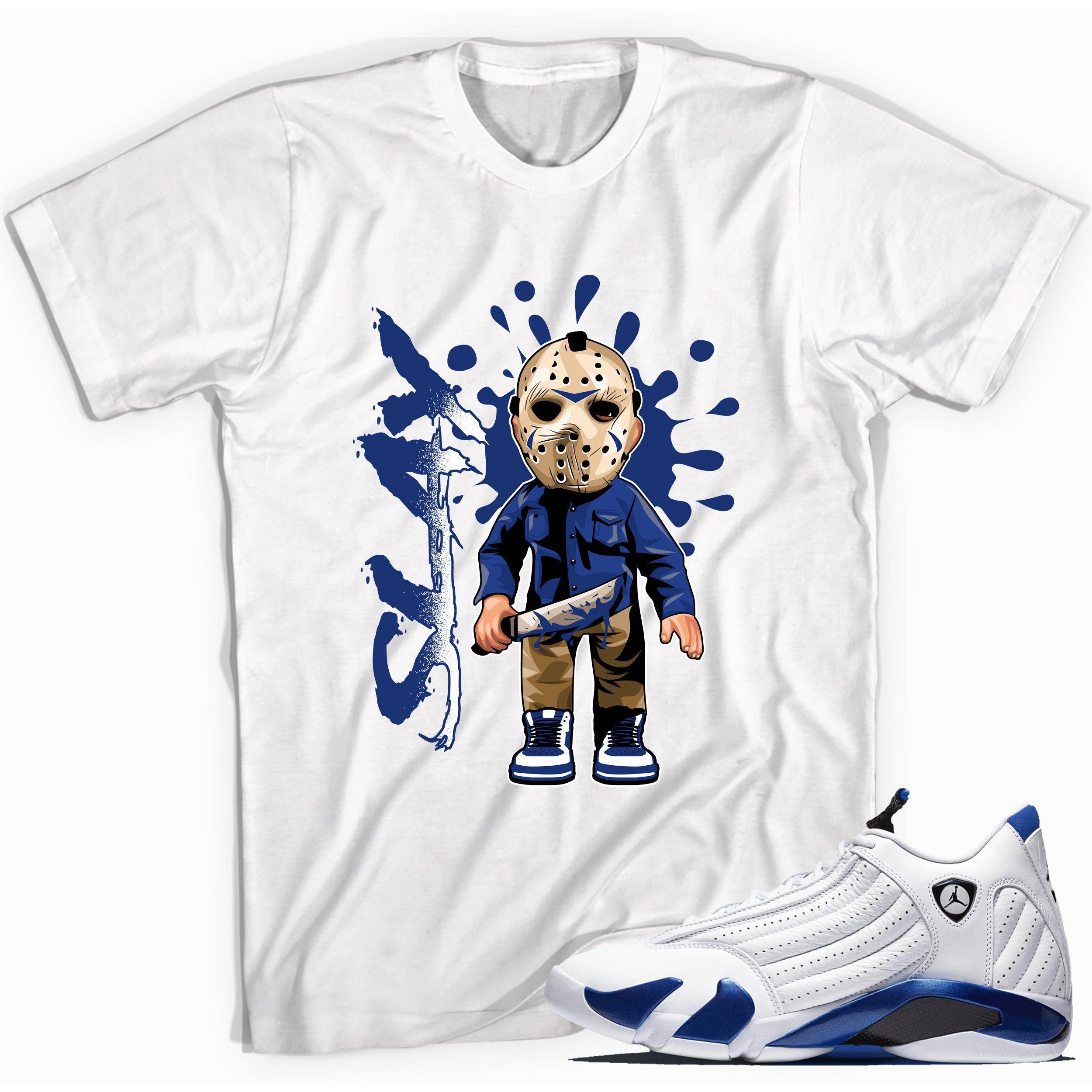 Air Jordan 14 Hyper Royal Shirt - Slay - Sneaker Shirts Outlet