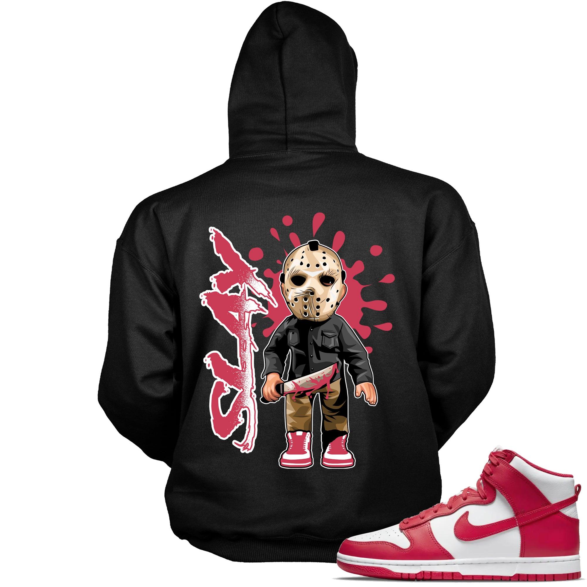 Dunk High Championship White Red Hoodie Slay - Sneaker Shirts Outlet