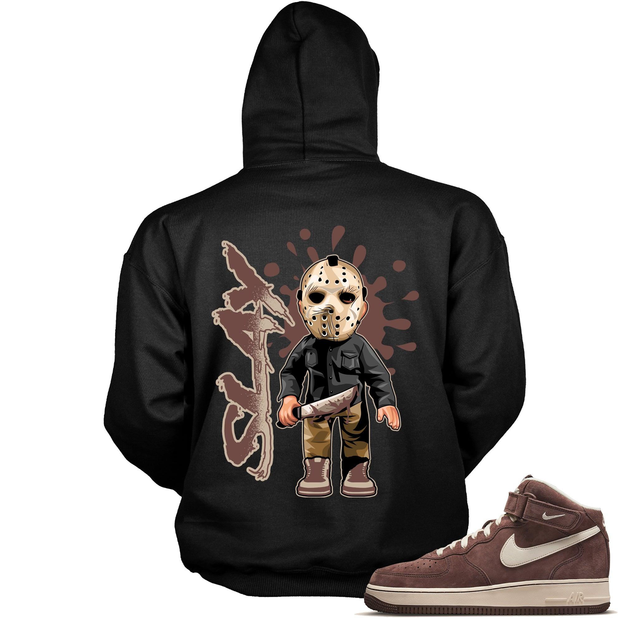 Air Force 1 Mid QS Chocolate Hoodie Slay - Sneaker Shirts Outlet