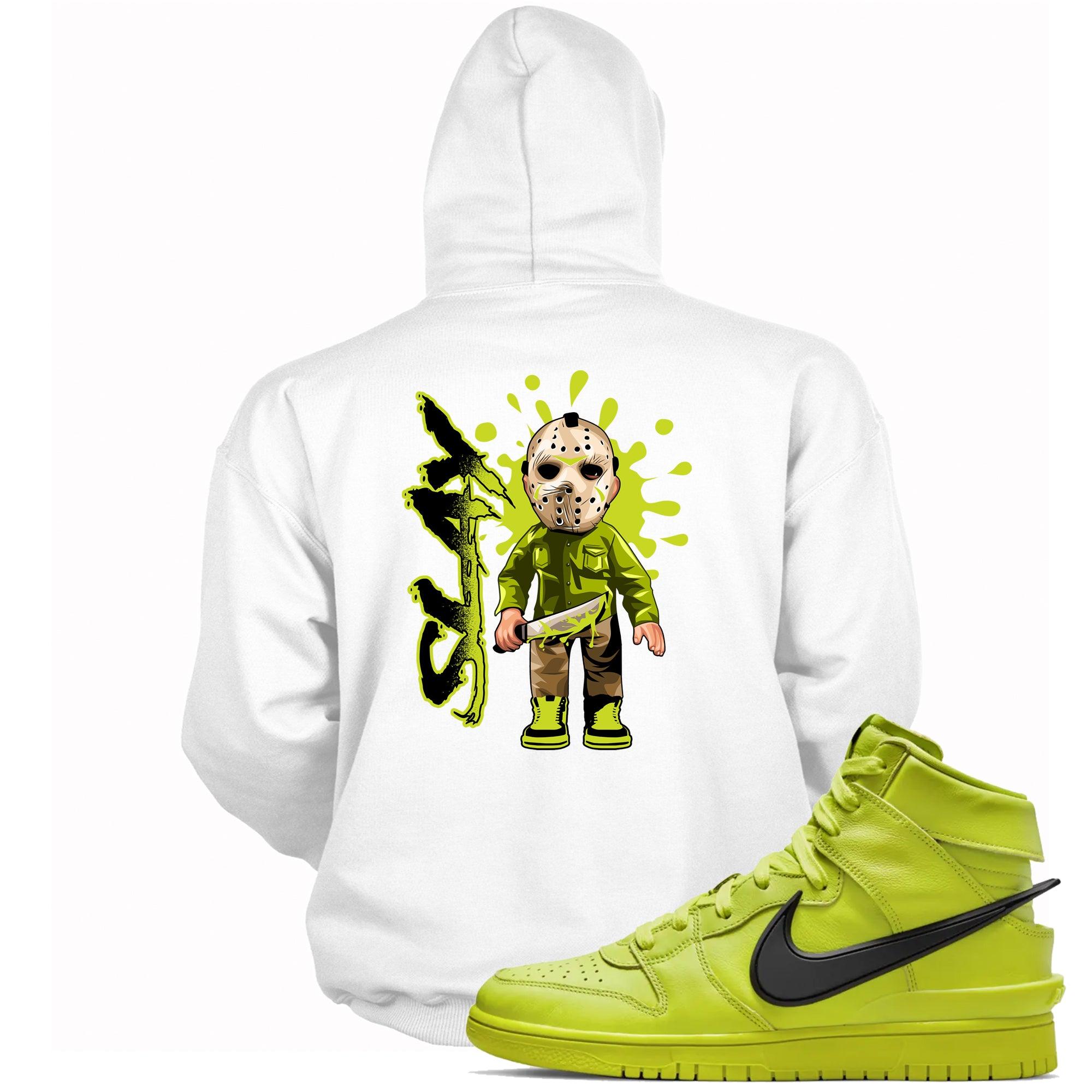 Dunk High AMBUSH Flash Lime Hoodie Slay - Sneaker Shirts Outlet