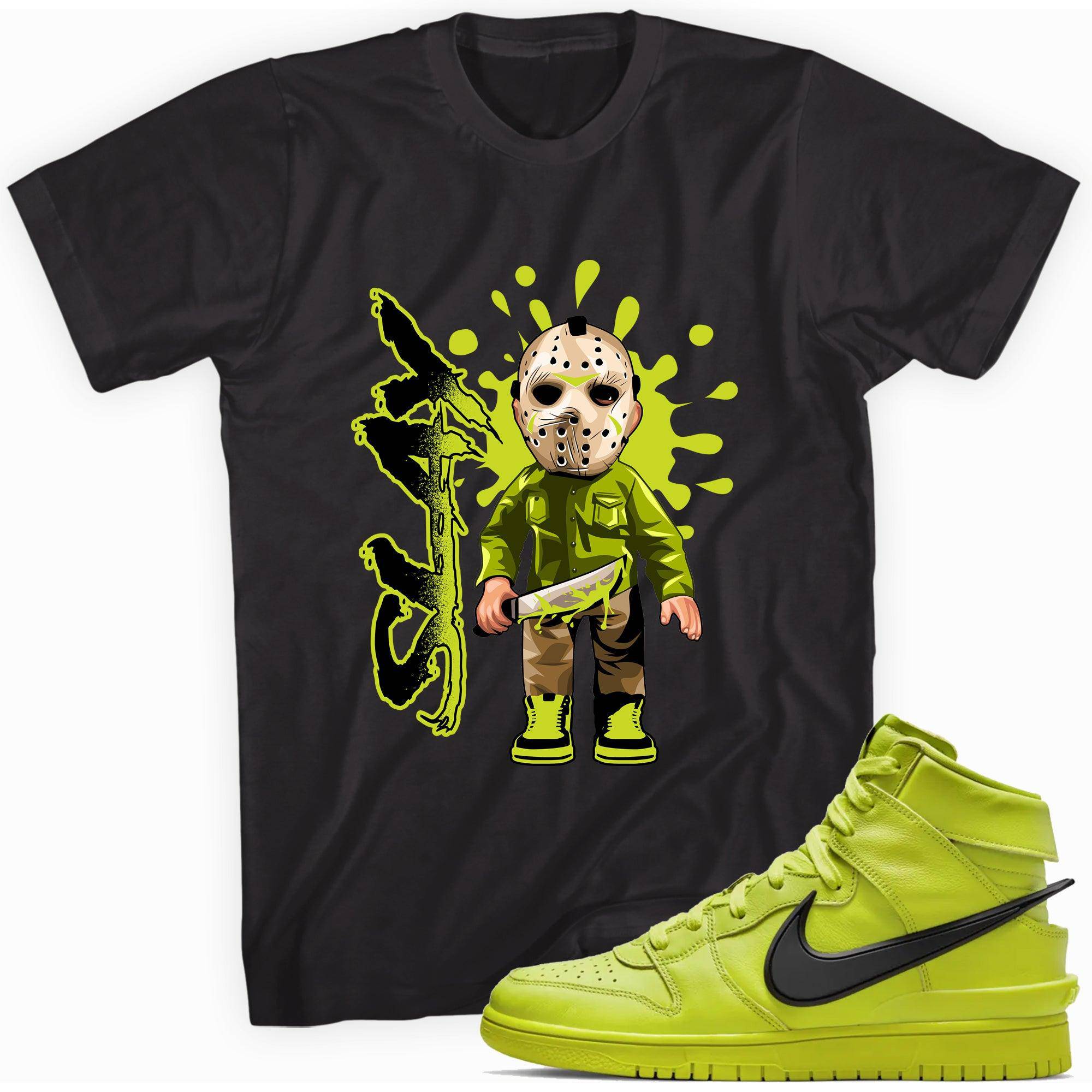 Dunk High AMBUSH Flash Lime Shirt Slay