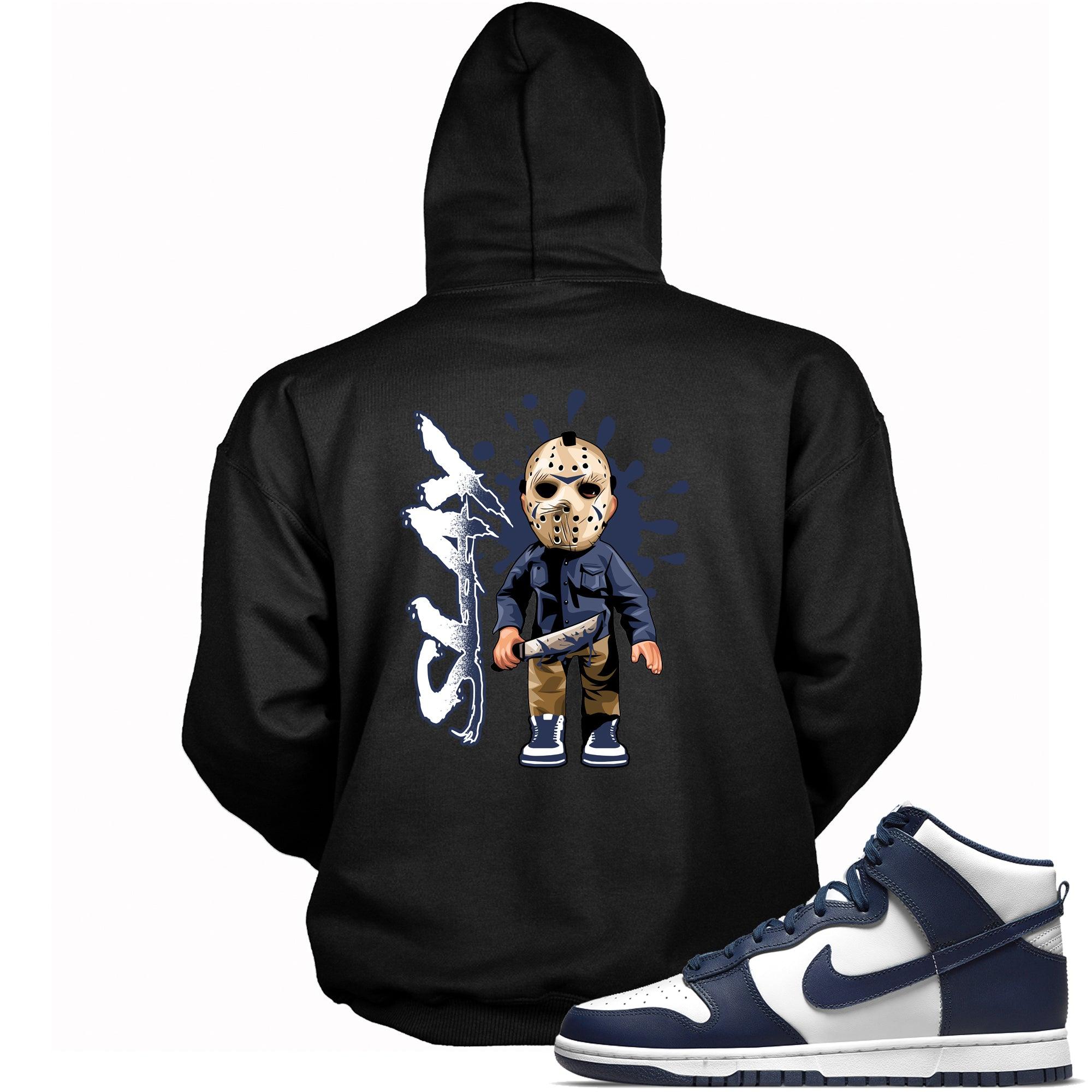 Dunk High Championship Navy Hoodie Slay - Sneaker Shirts Outlet