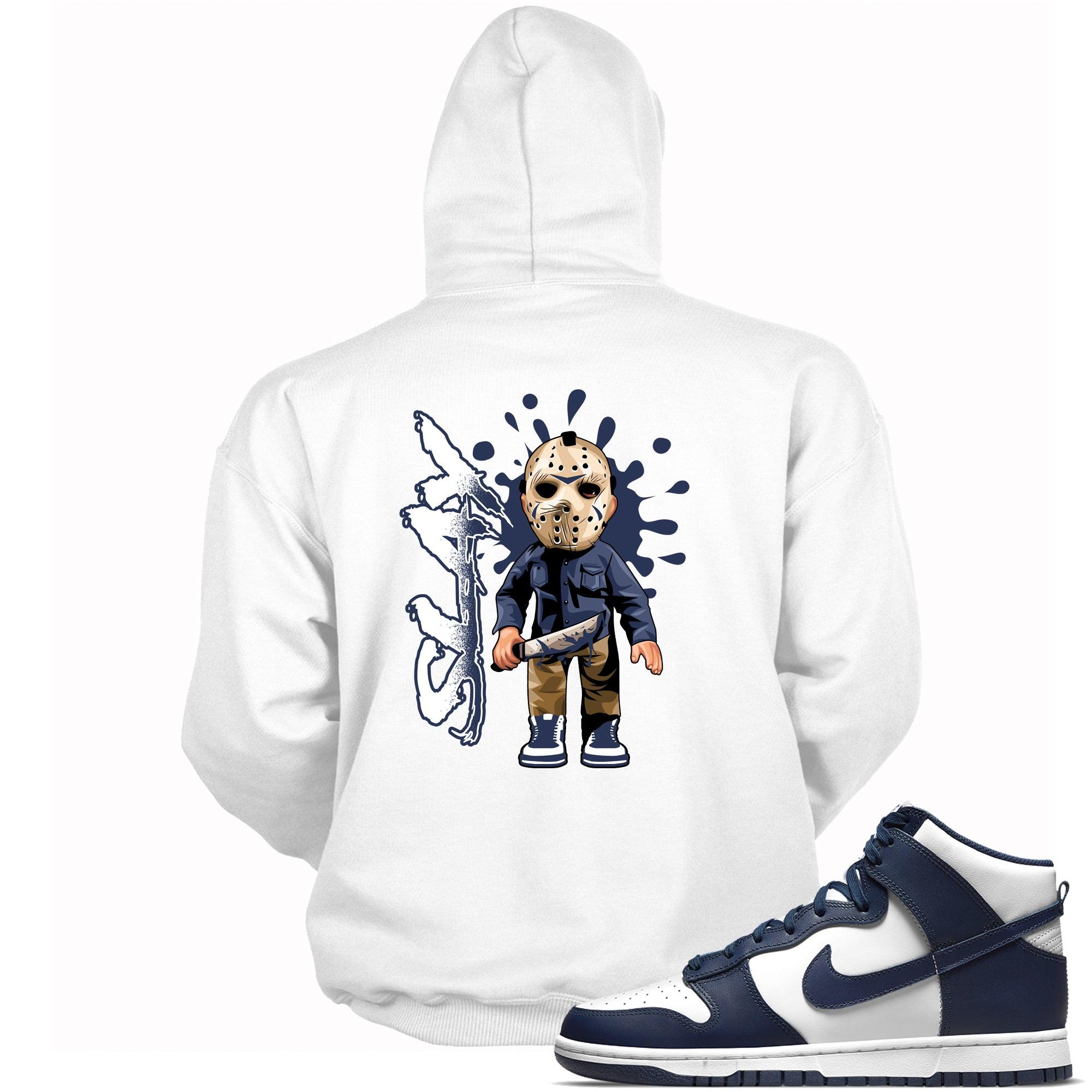 Dunk High Championship Navy Hoodie Slay - Sneaker Shirts Outlet