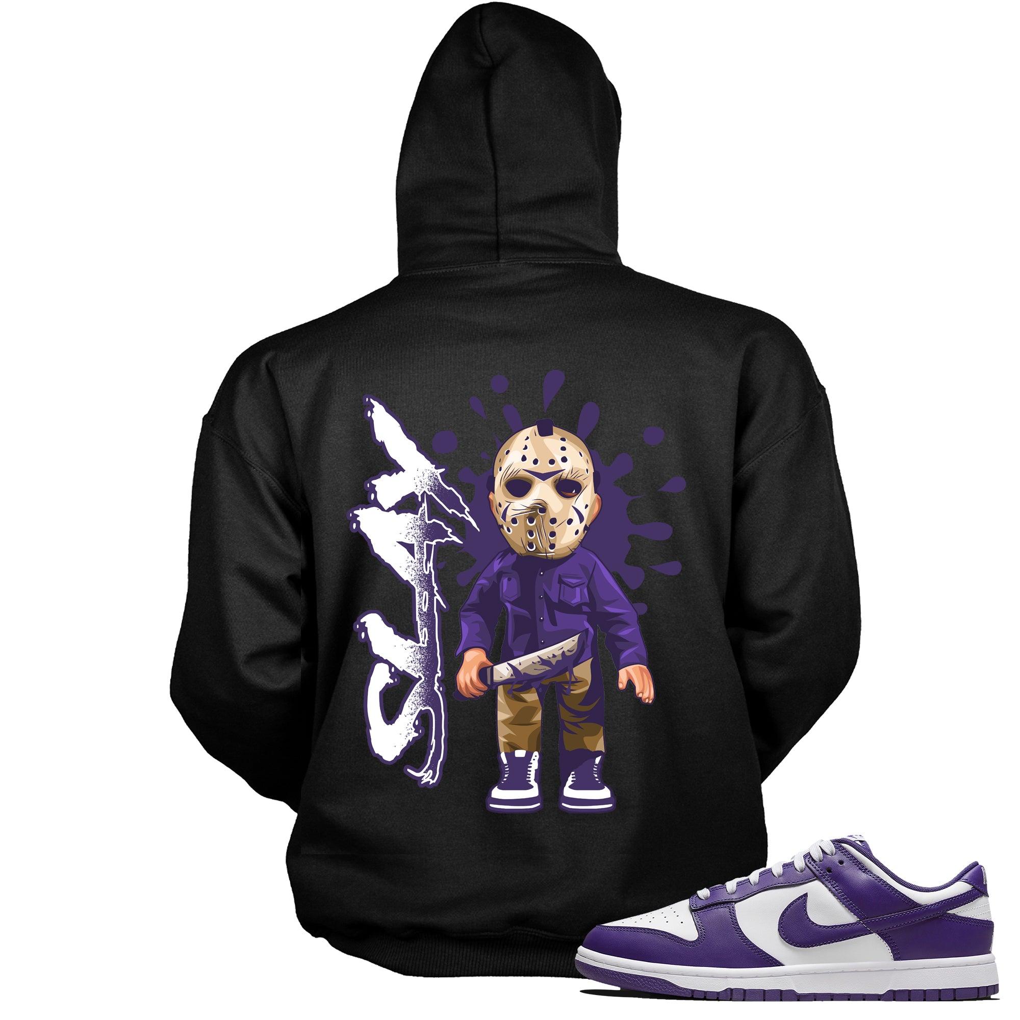 Dunk Low Championship Court Purple Hoodie Slay - Sneaker Shirts Outlet