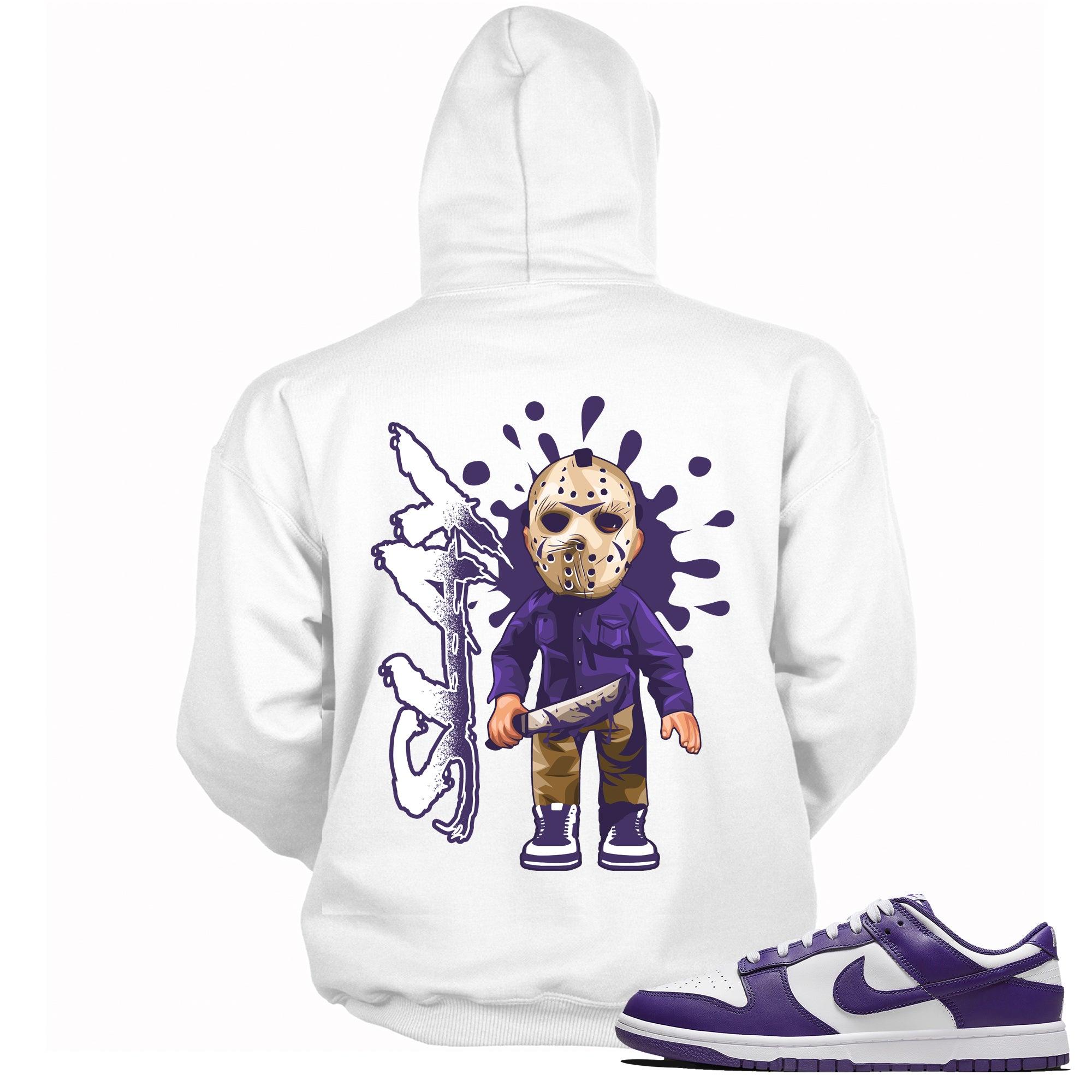 Dunk Low Championship Court Purple Hoodie Slay - Sneaker Shirts Outlet