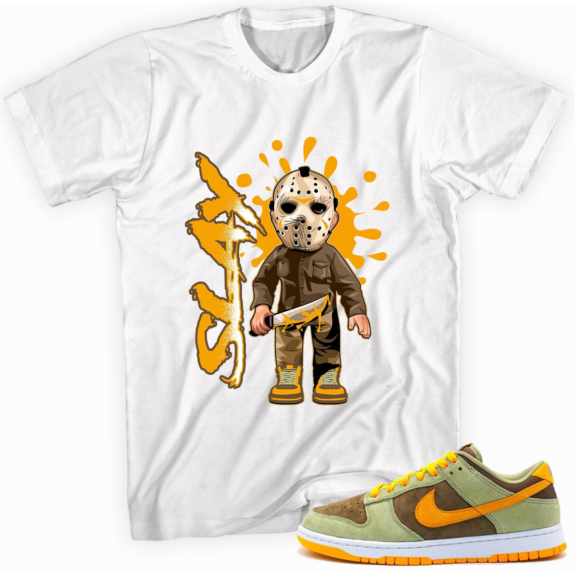 Dunk Low Olive Brown Orange Shirt Slay - Sneaker Shirts Outlet