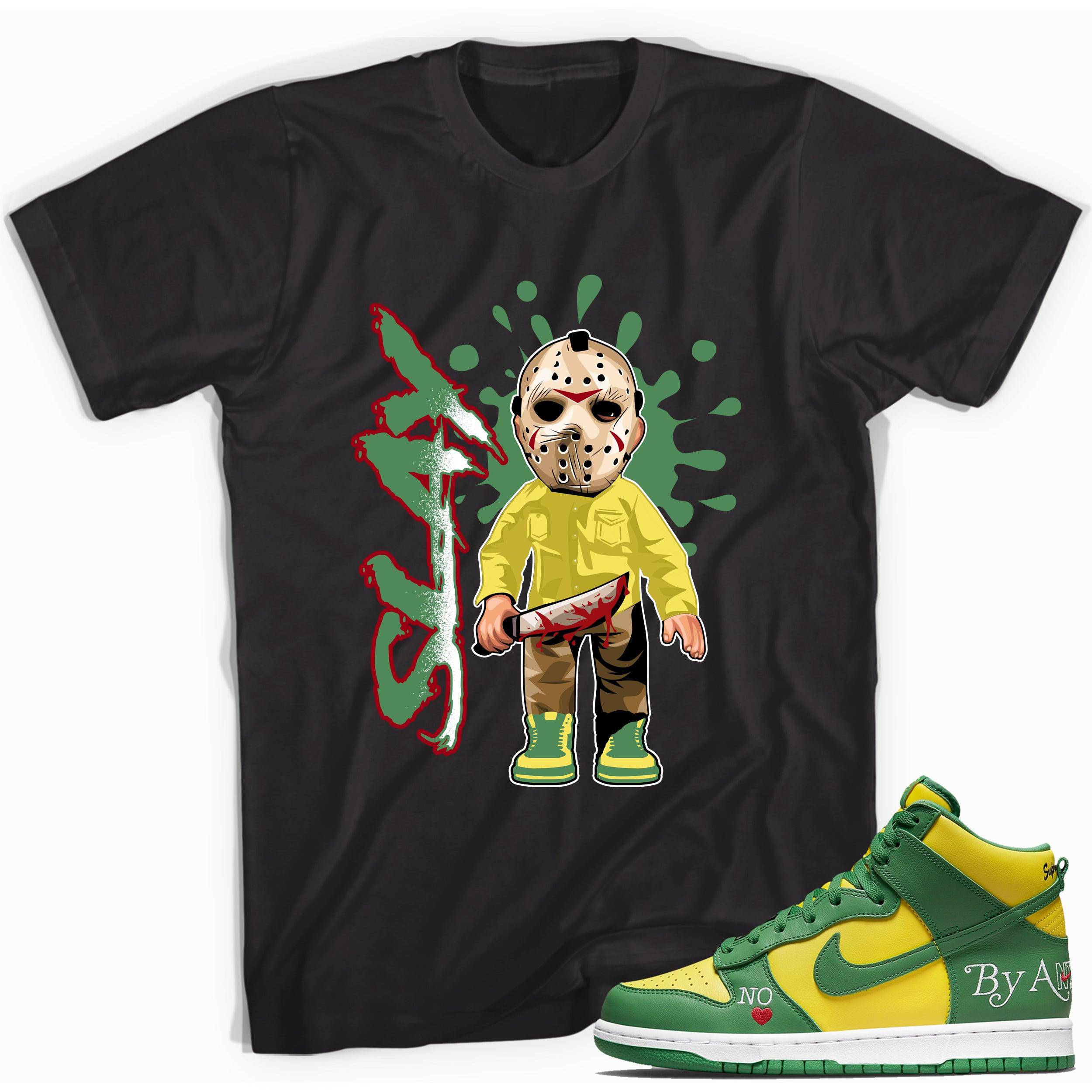 SB Dunk High Supreme By Any Means Brazil Shirt Slay - Sneaker Shirts Outlet