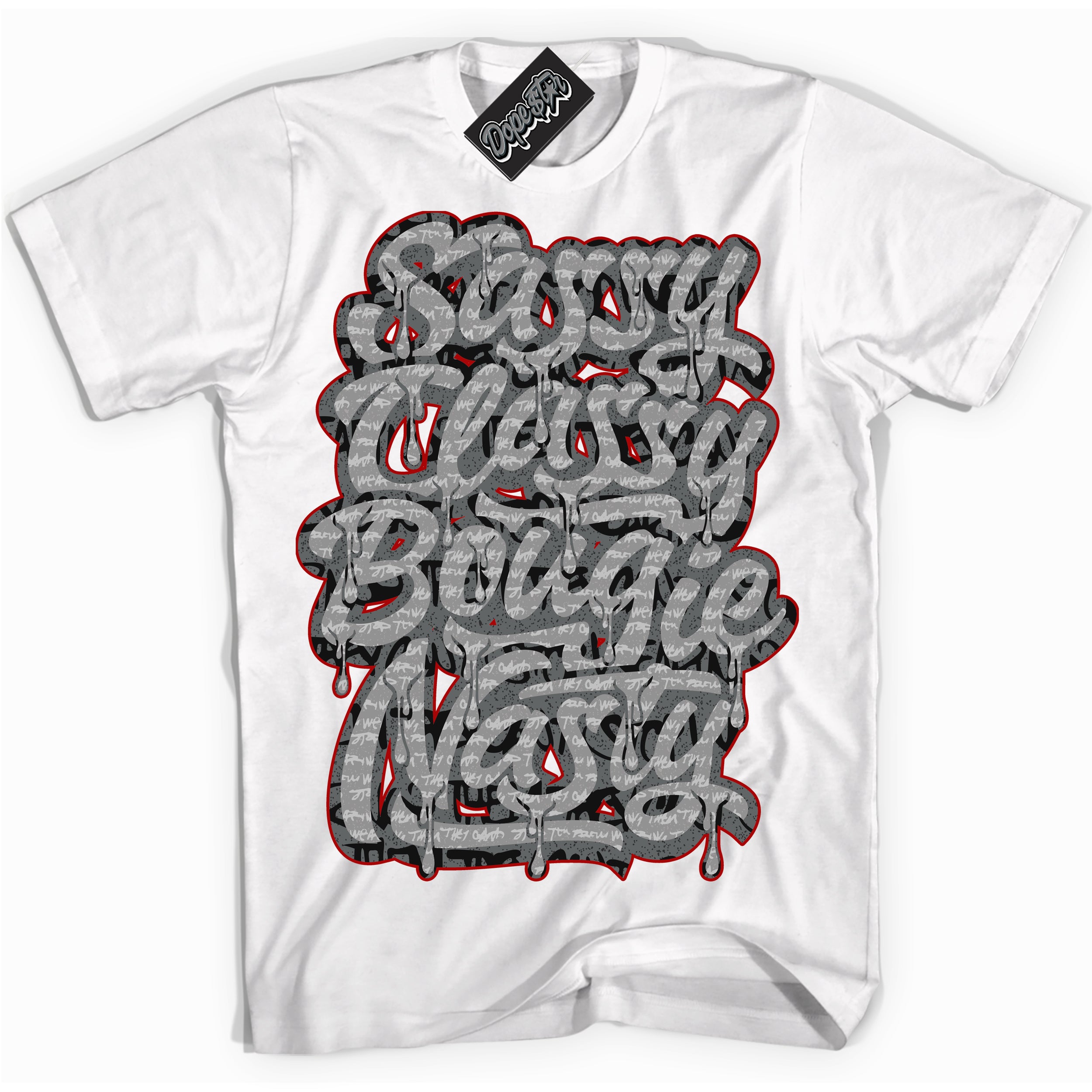 Cool White Shirt with “ Sassy Classy ” design that perfectly matches Rebellionaire 1s Sneakers.