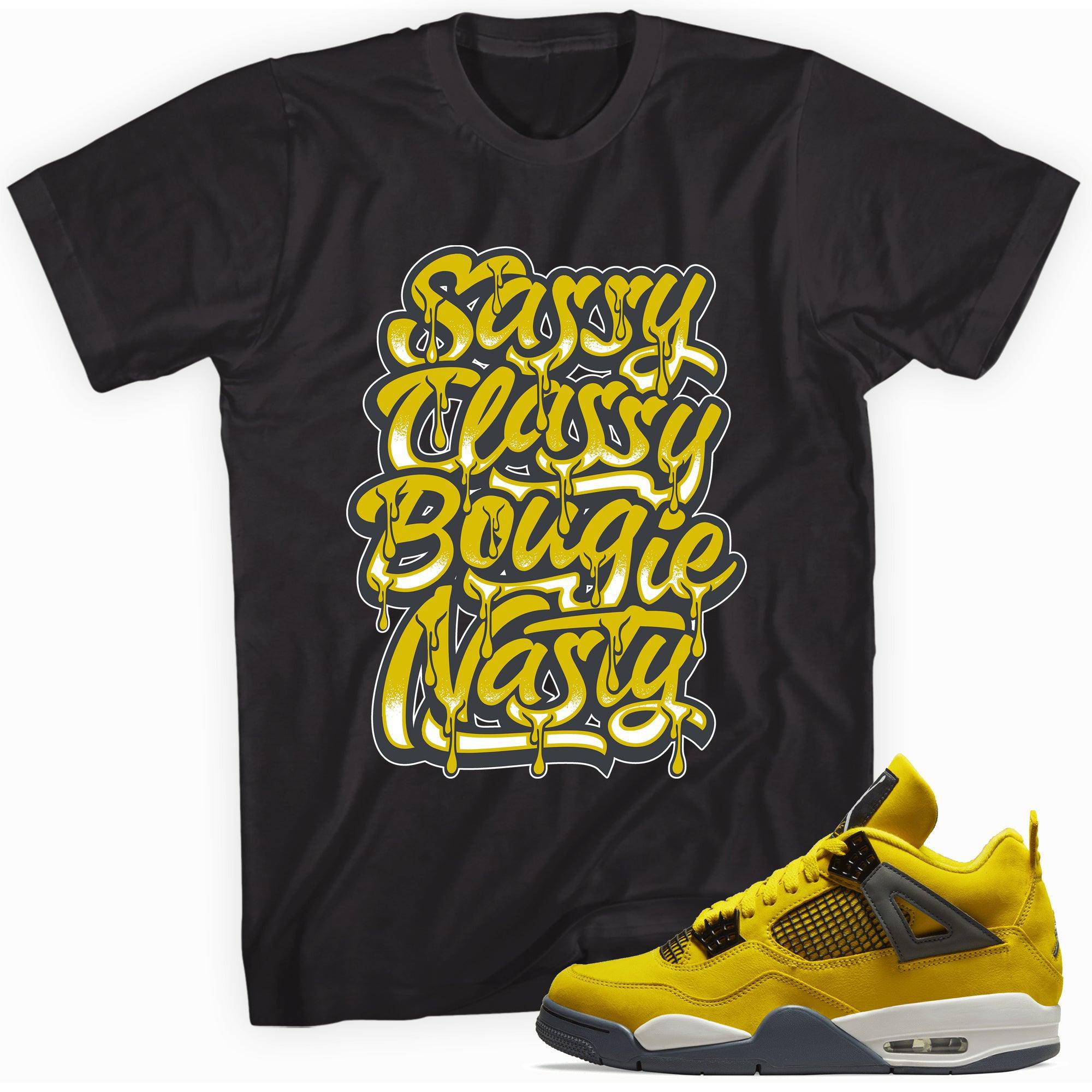 Jordan 4 Lightning Shirt - Sassy Classy