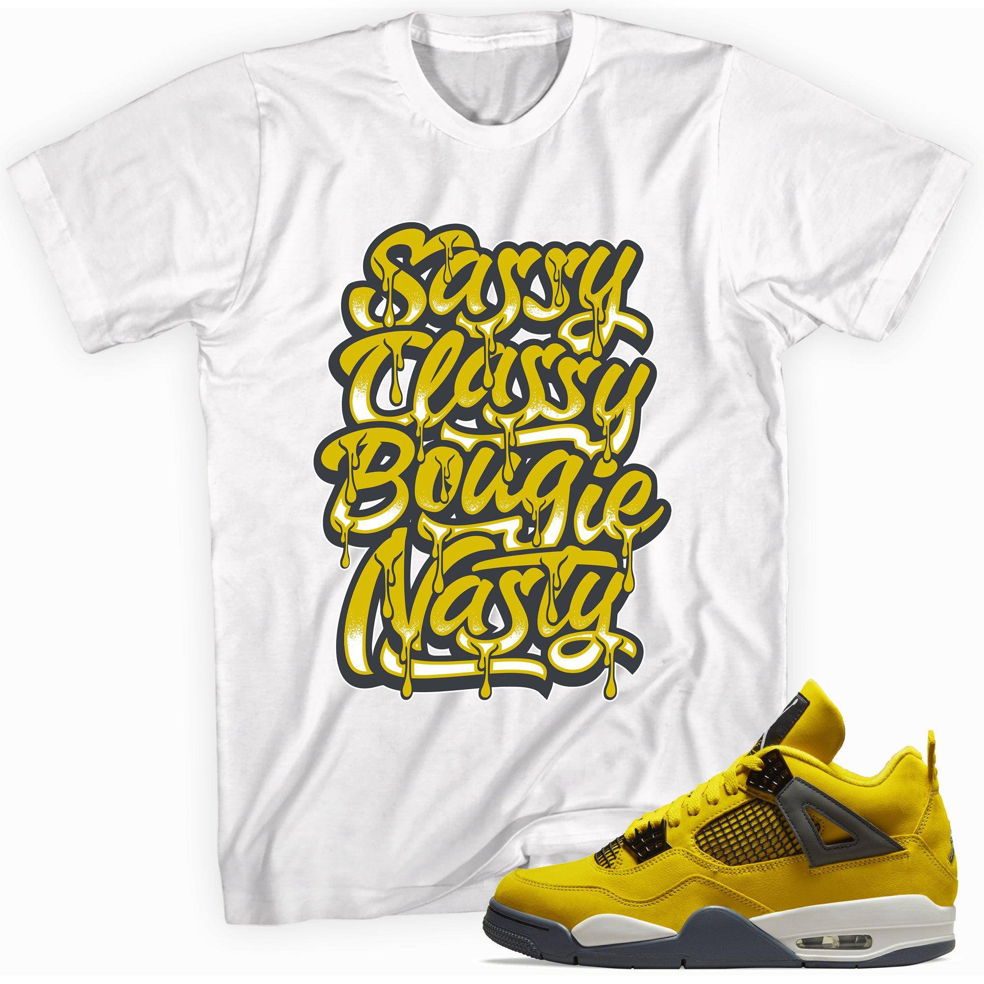 Jordan 4 Lightning Shirt - Sassy Classy