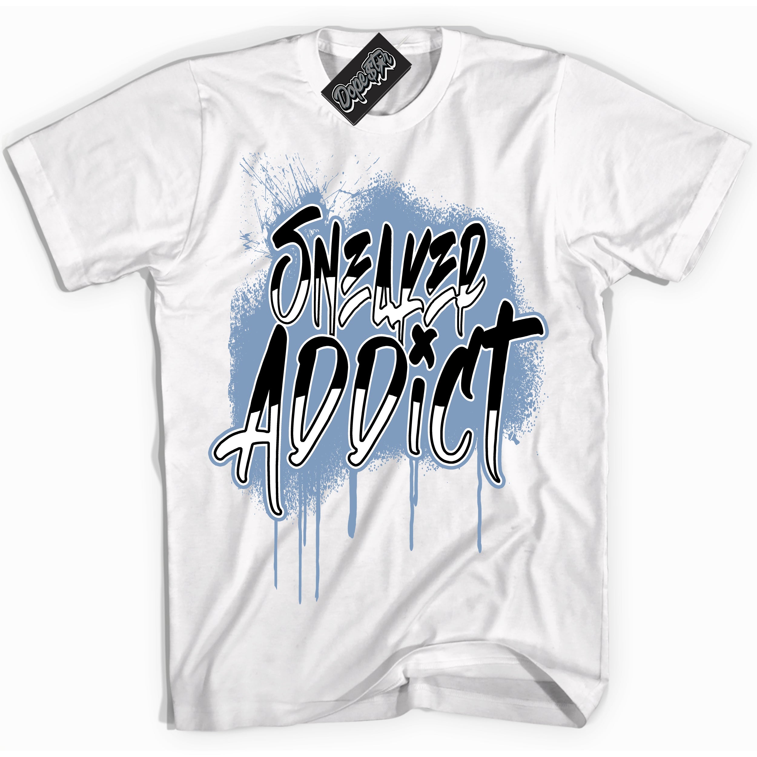 Cool White Shirt with “ Sneaker Addict” design that perfectly matches Reverse Oreo 6s Sneakers.