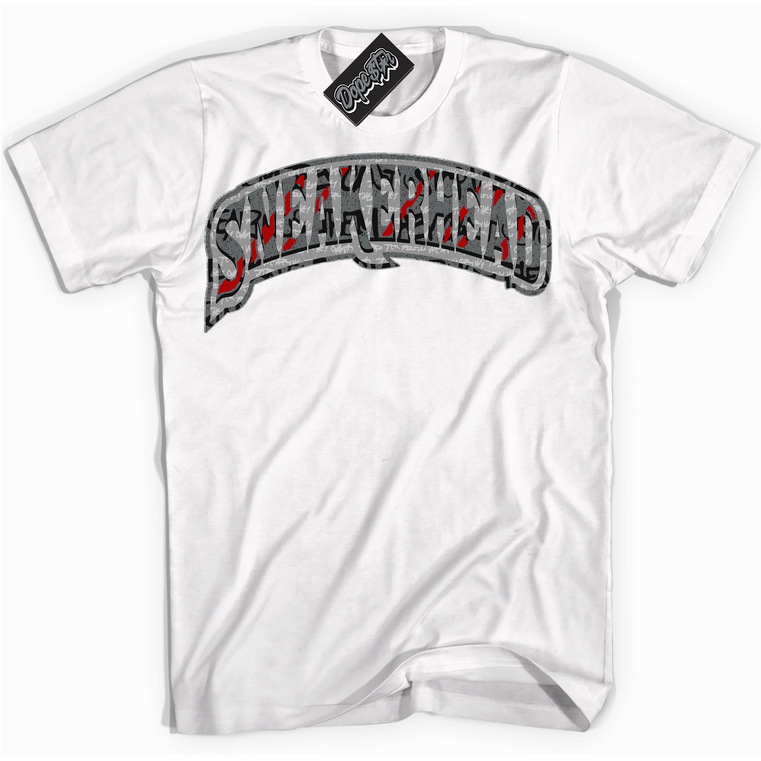 Cool White Shirt with “ Sneakerhead ” design that perfectly matches Rebellionaire 1s Sneakers.