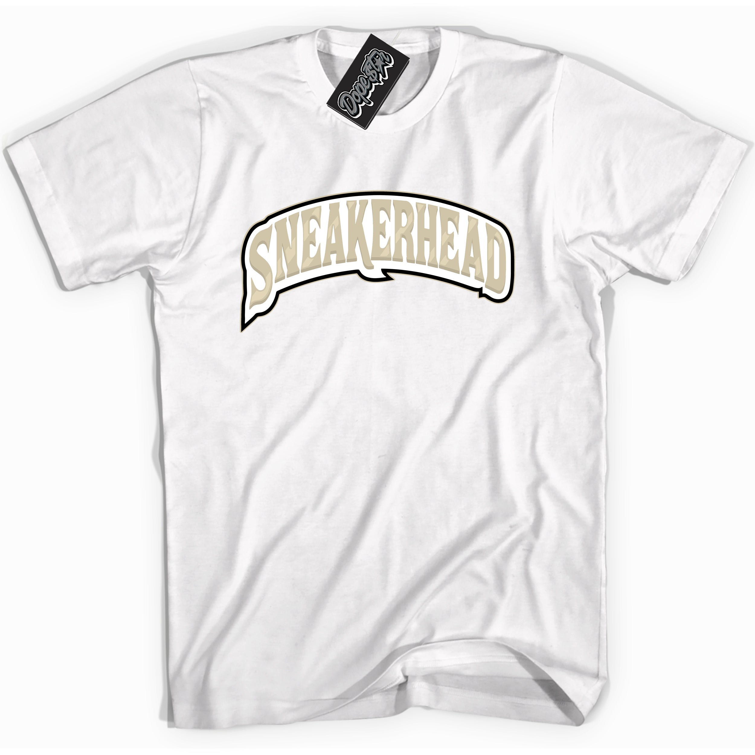 Cool White Shirt with “ Sneakerhead” design that perfectly matches Gratitude 11s Sneakers.