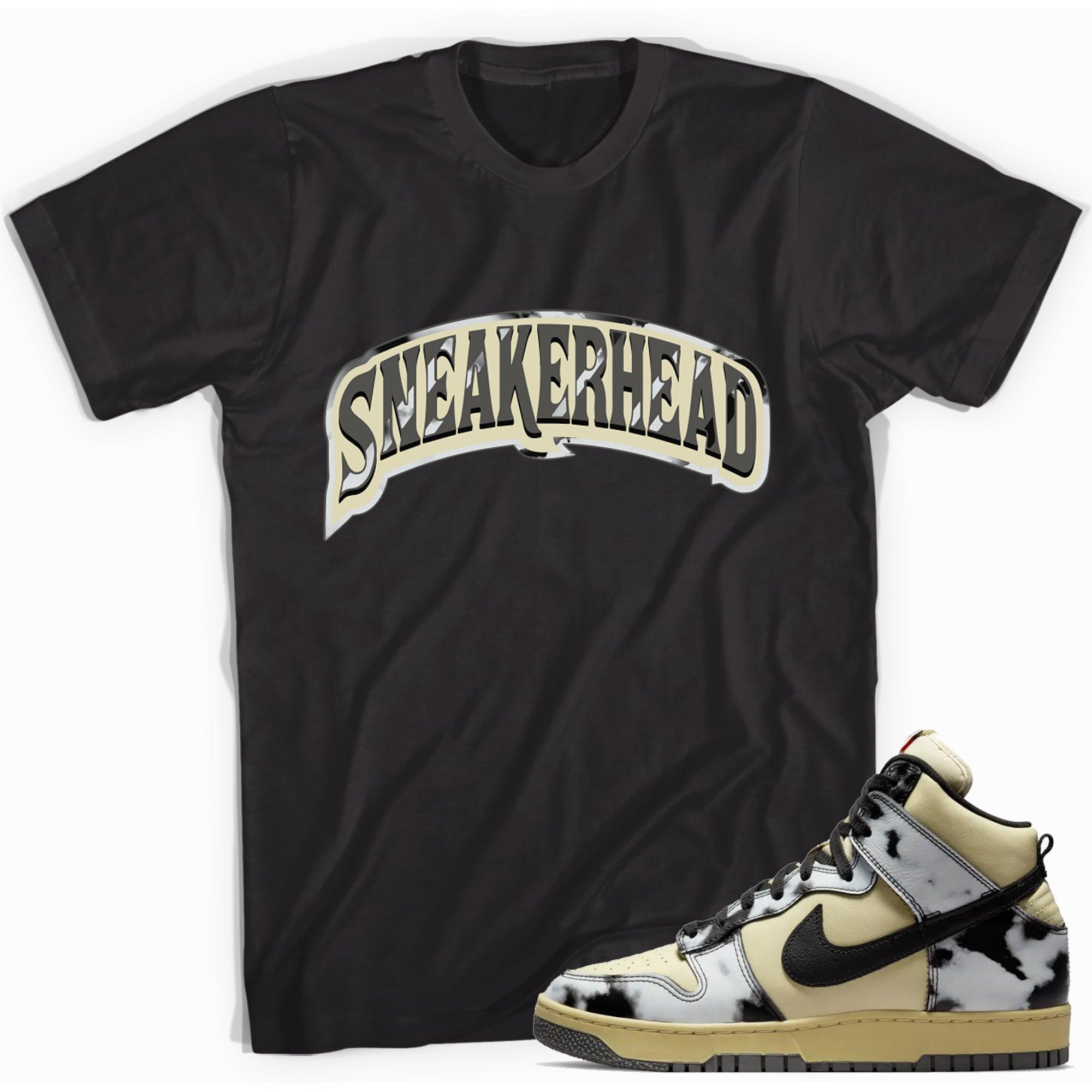 1985 Dunk High Black Acid Wash Shirt Sneakerhead