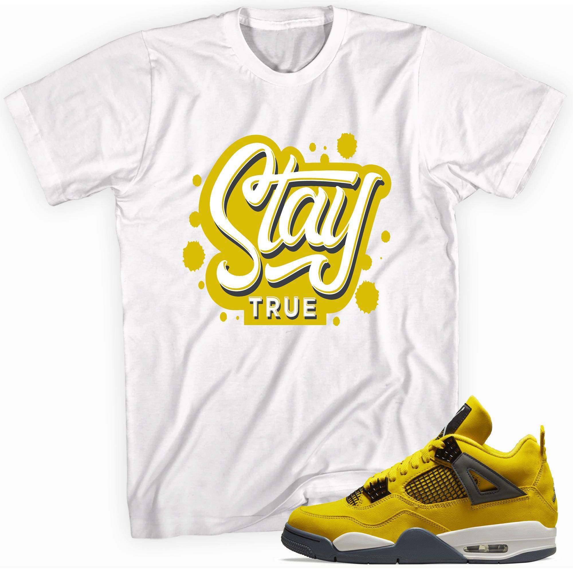 Jordan 4 Lightning Shirt - Stay True