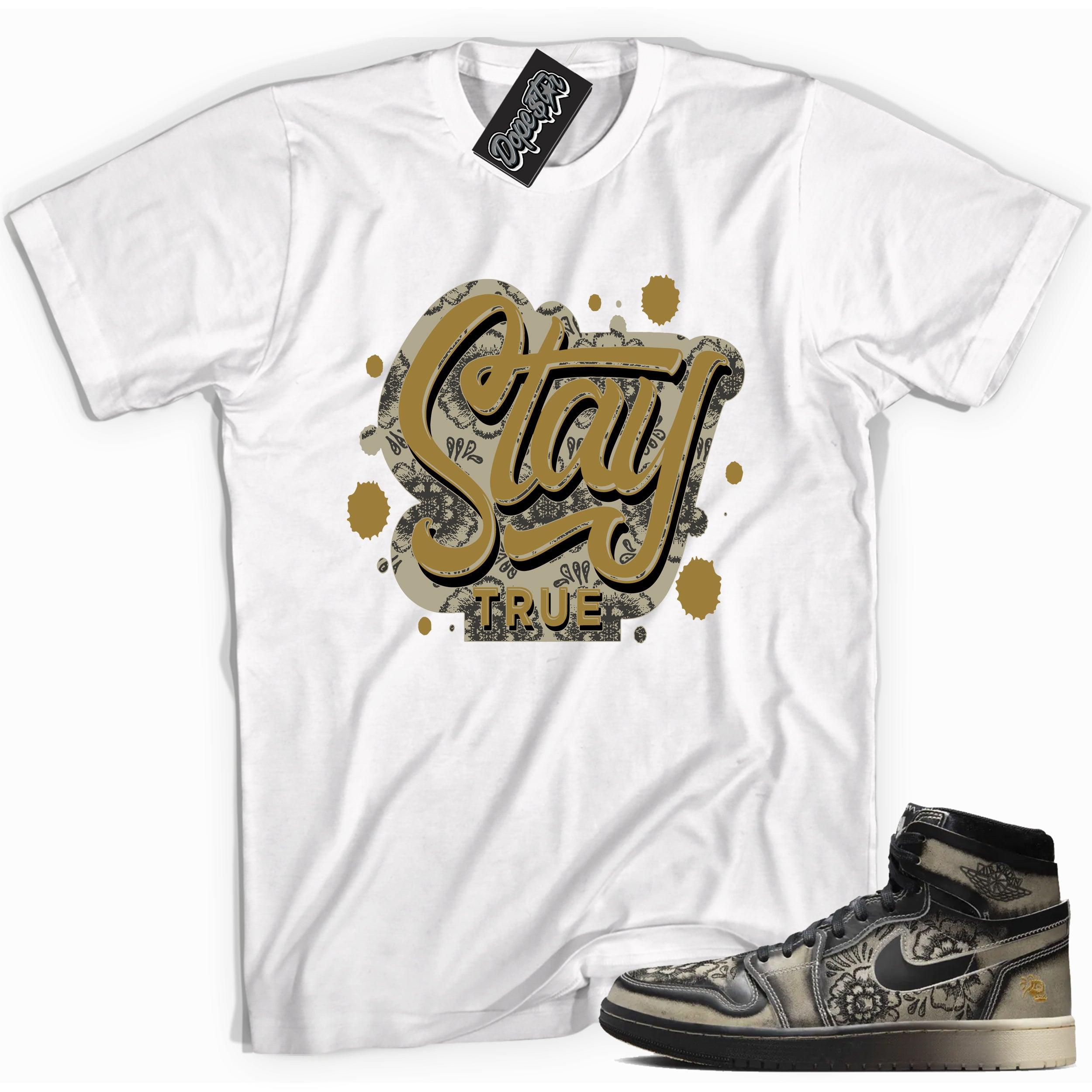Air Jordan 1 High Zoom Comfort 2 Dia de Muertos Shirt - Stay True - Sneaker Shirts Outlet